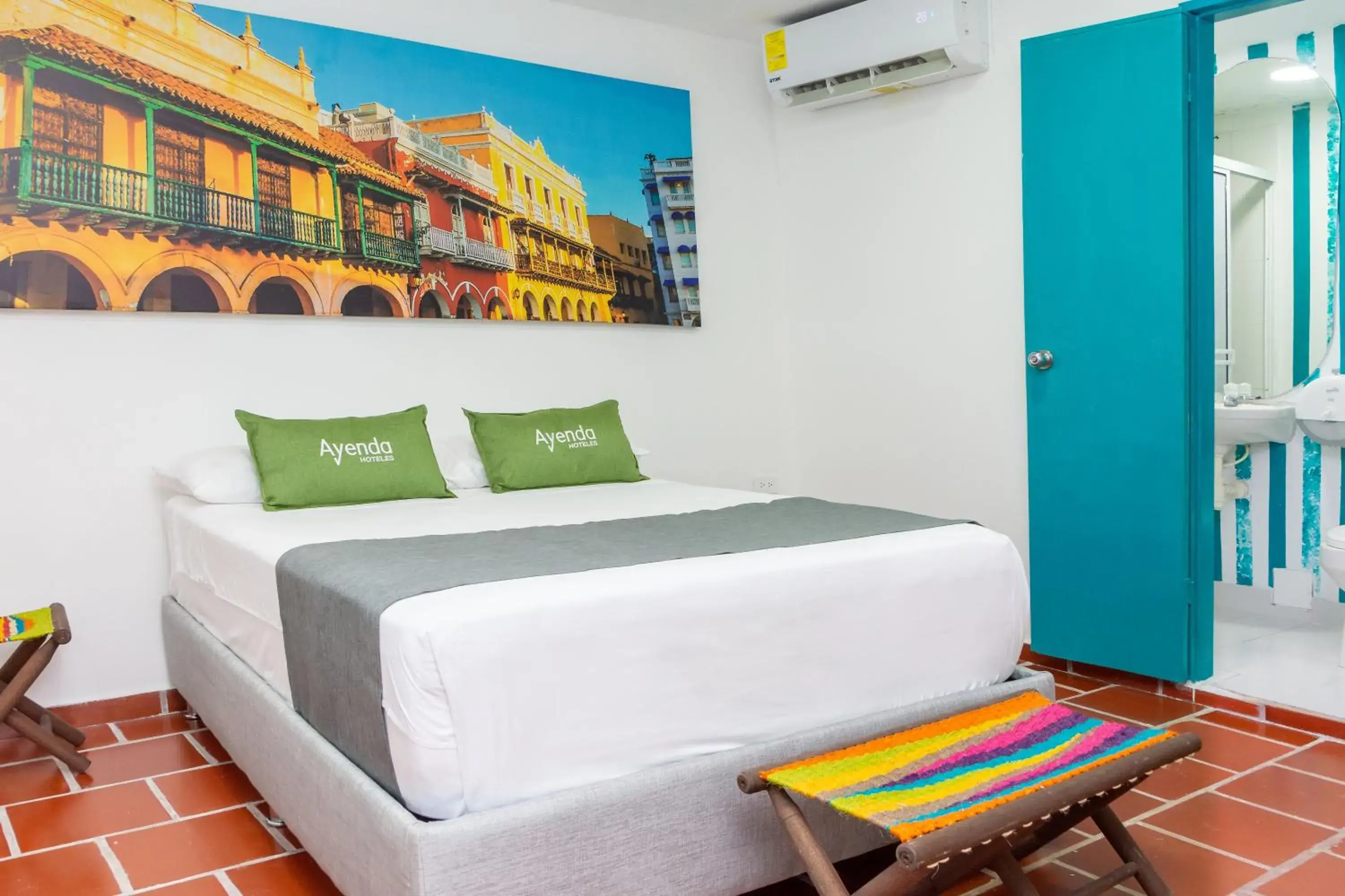 Double Room - single occupancy in Hotel Ayenda Cartagena Blue 1804 Double Room - single occupancy in Hotel Ayenda Cartagena Blue 1804