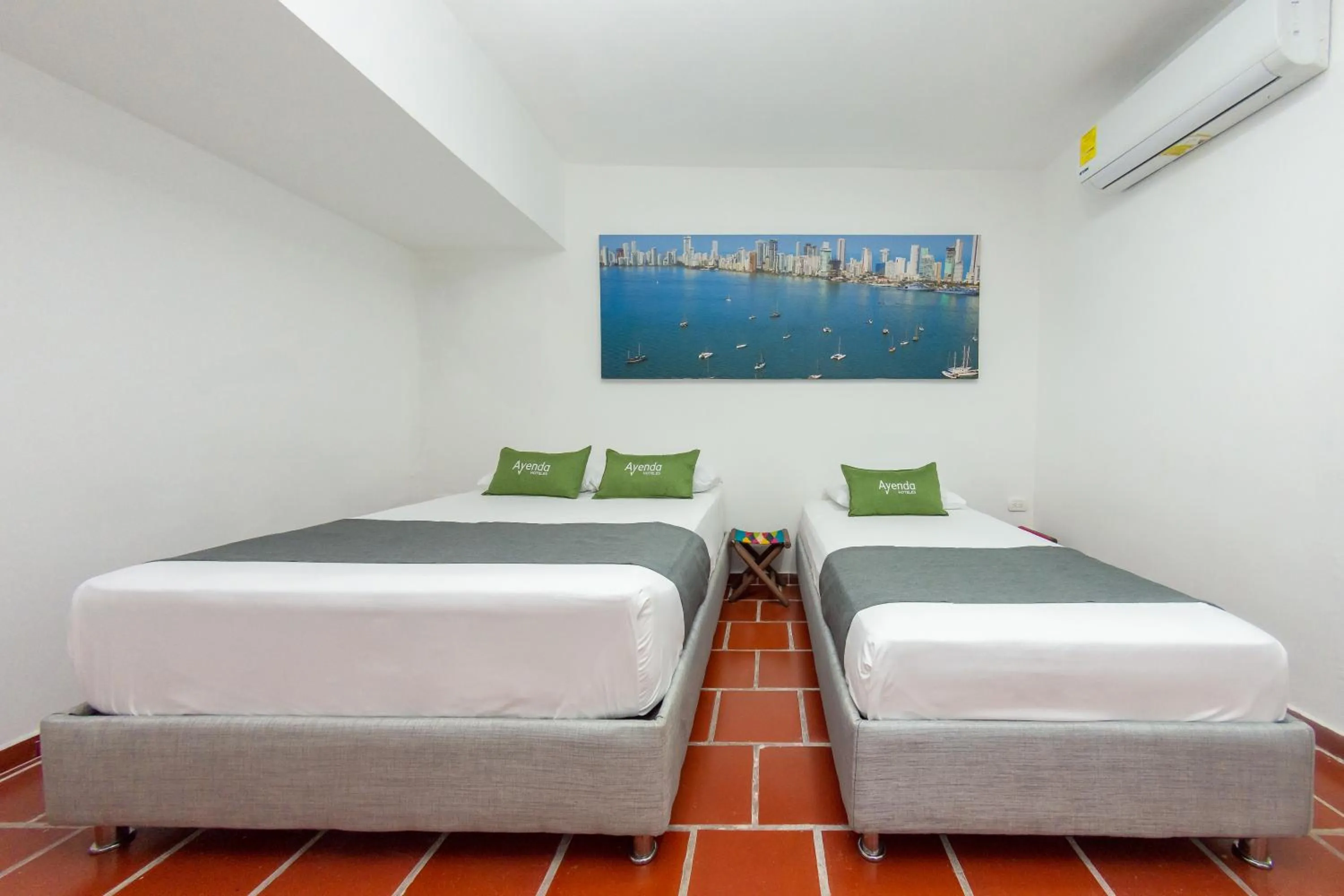 Bedroom, Bed in Hotel Ayenda Cartagena Blue 1804