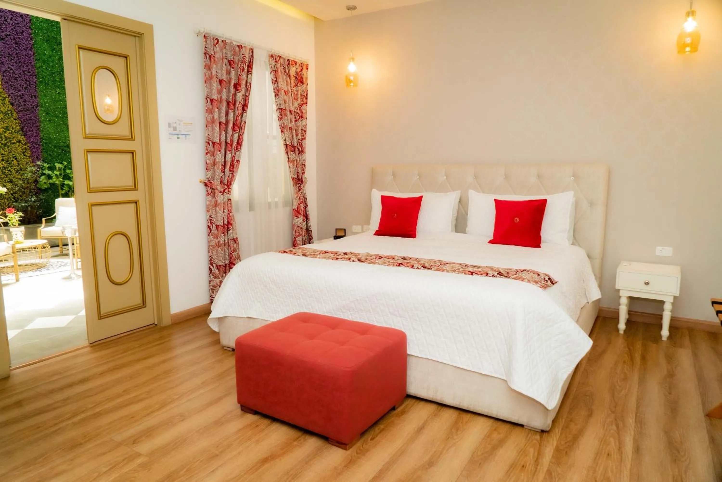Bed in Adamas House Hotel Boutique
