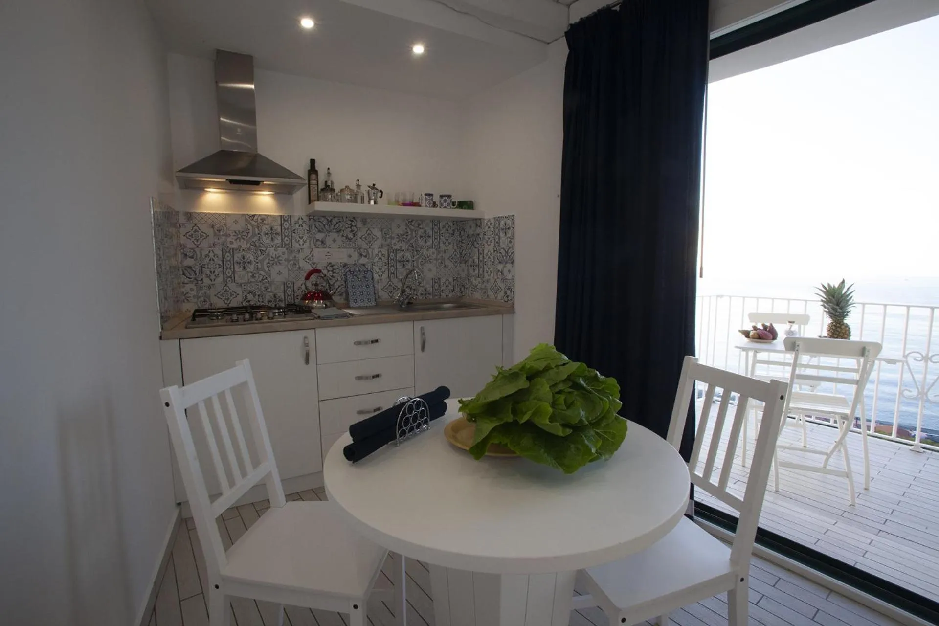 Kitchen or kitchenette in Le Tolde del Corallone