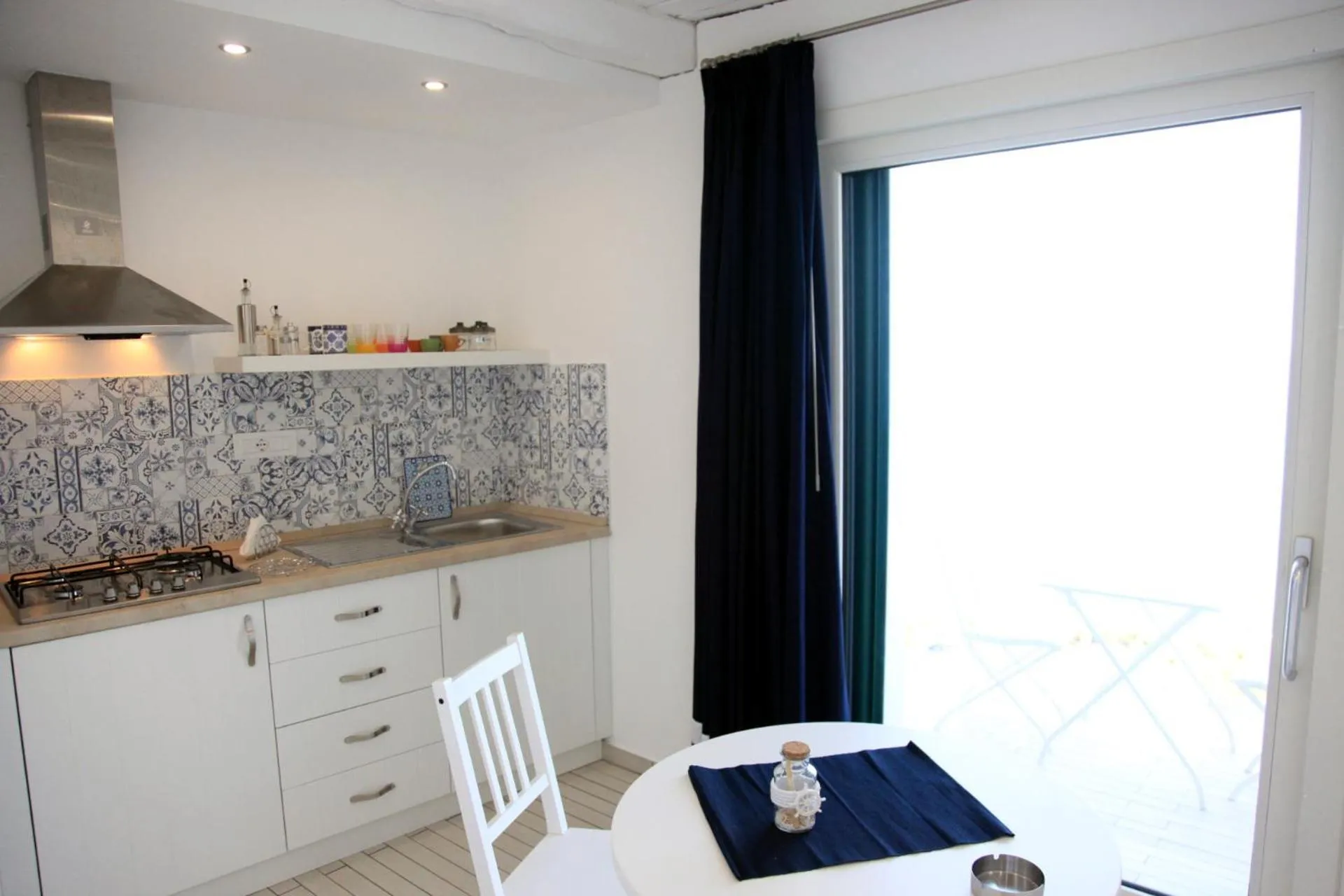 Kitchen or kitchenette in Le Tolde del Corallone