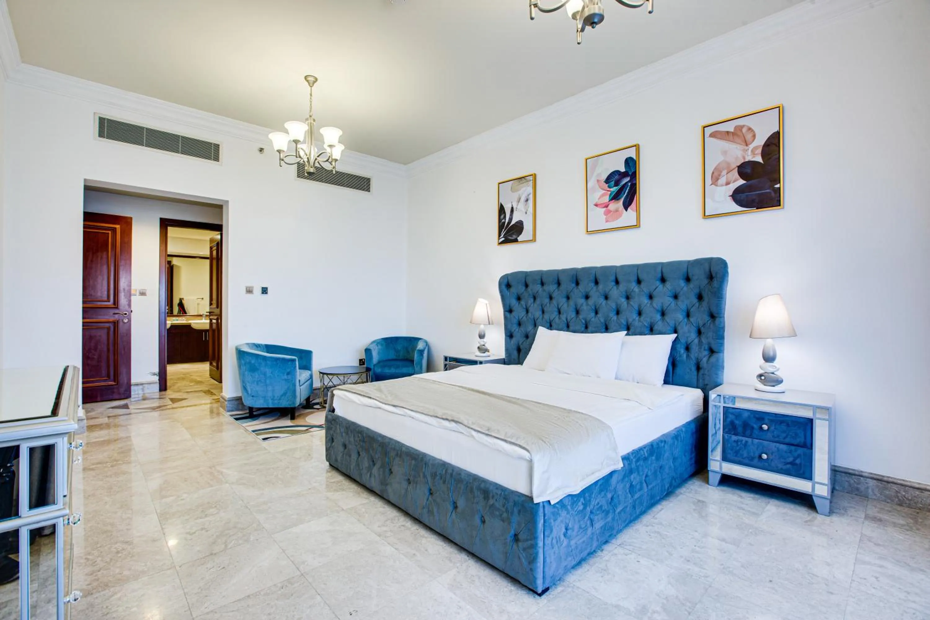 Bedroom, Bed in South & North Residence Palm Jumeirah