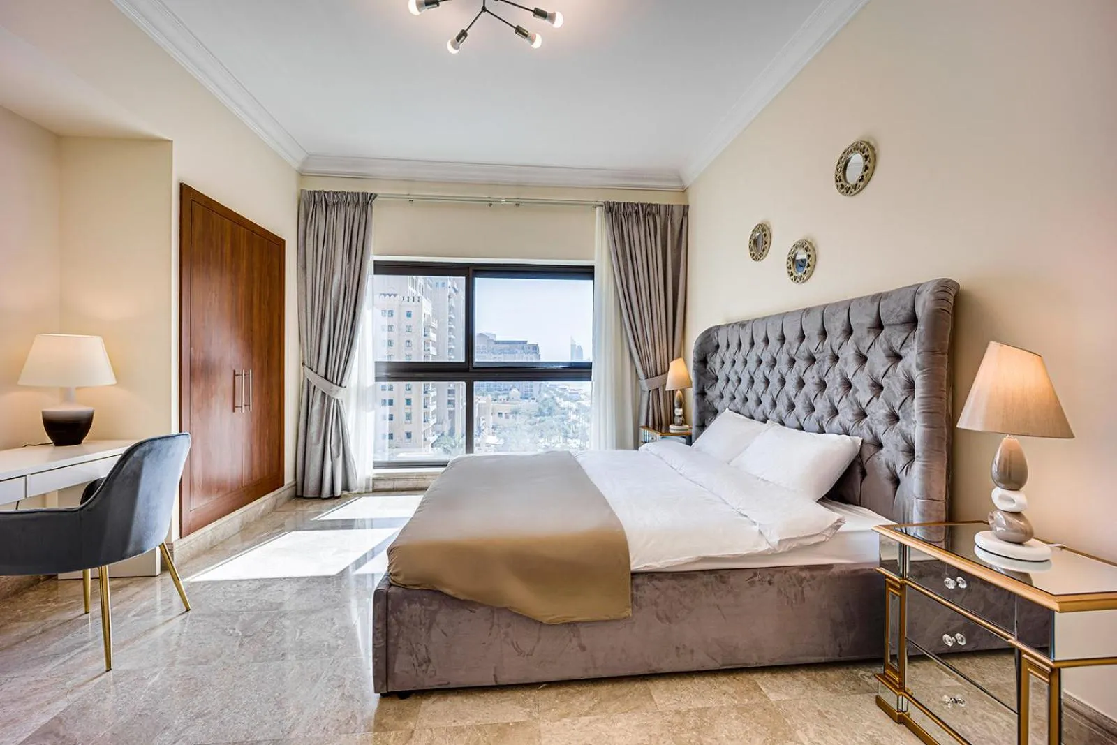 Bedroom, Bed in South & North Residence Palm Jumeirah