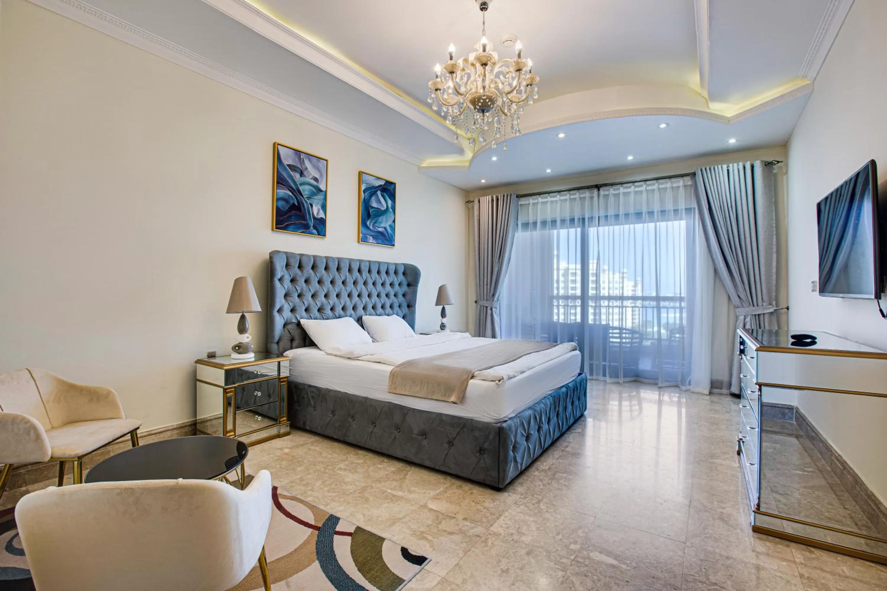 Bedroom, Bed in South & North Residence Palm Jumeirah