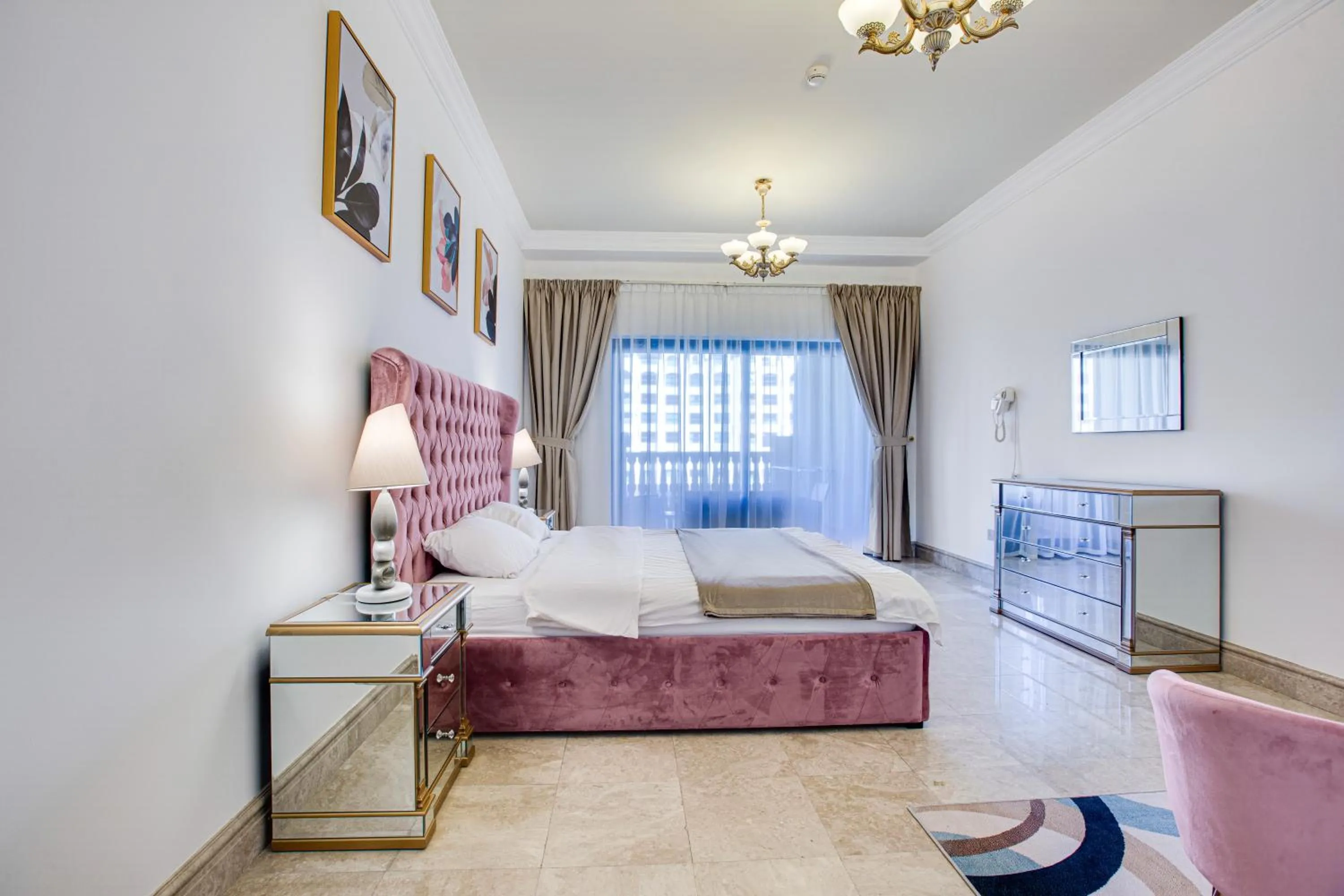 Bedroom, Bed in South & North Residence Palm Jumeirah