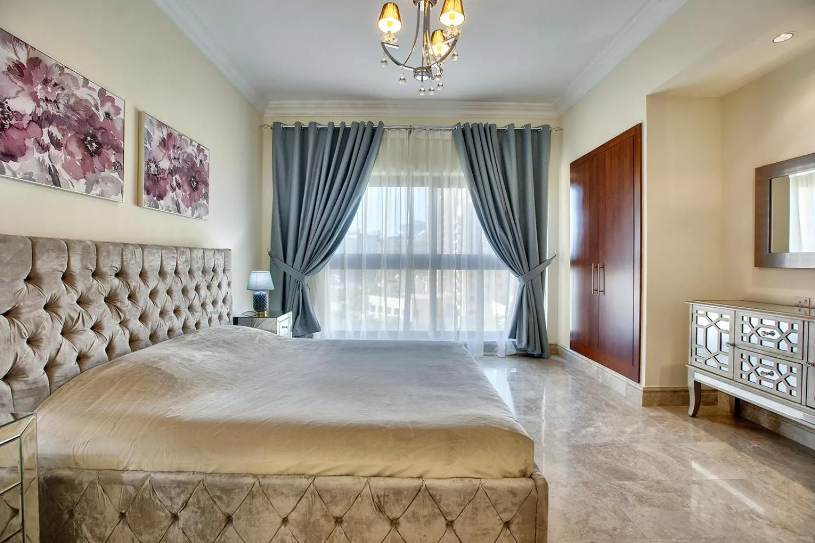 Bedroom, Bed in South & North Residence Palm Jumeirah