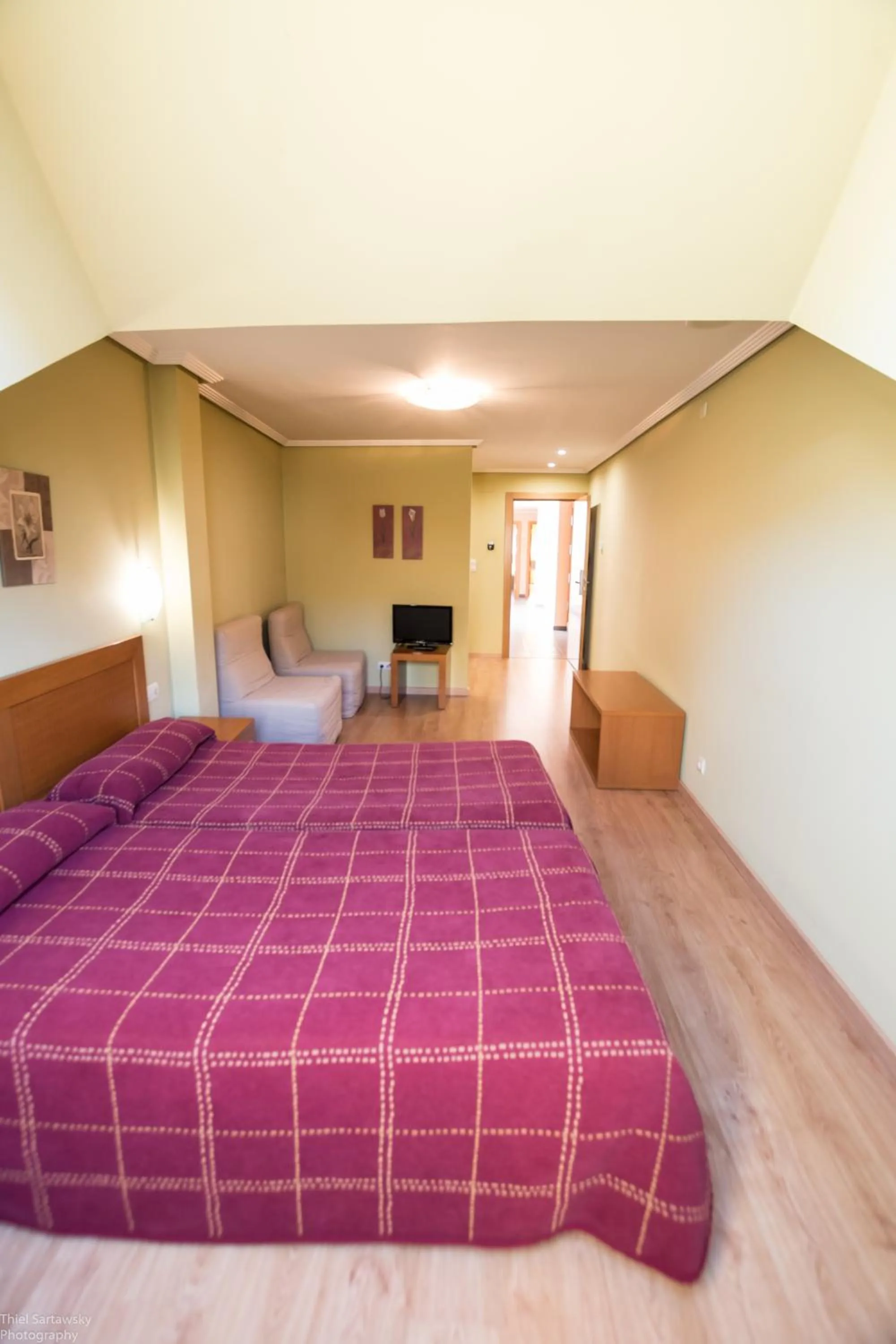Bedroom, Bed in Hotel El Roble