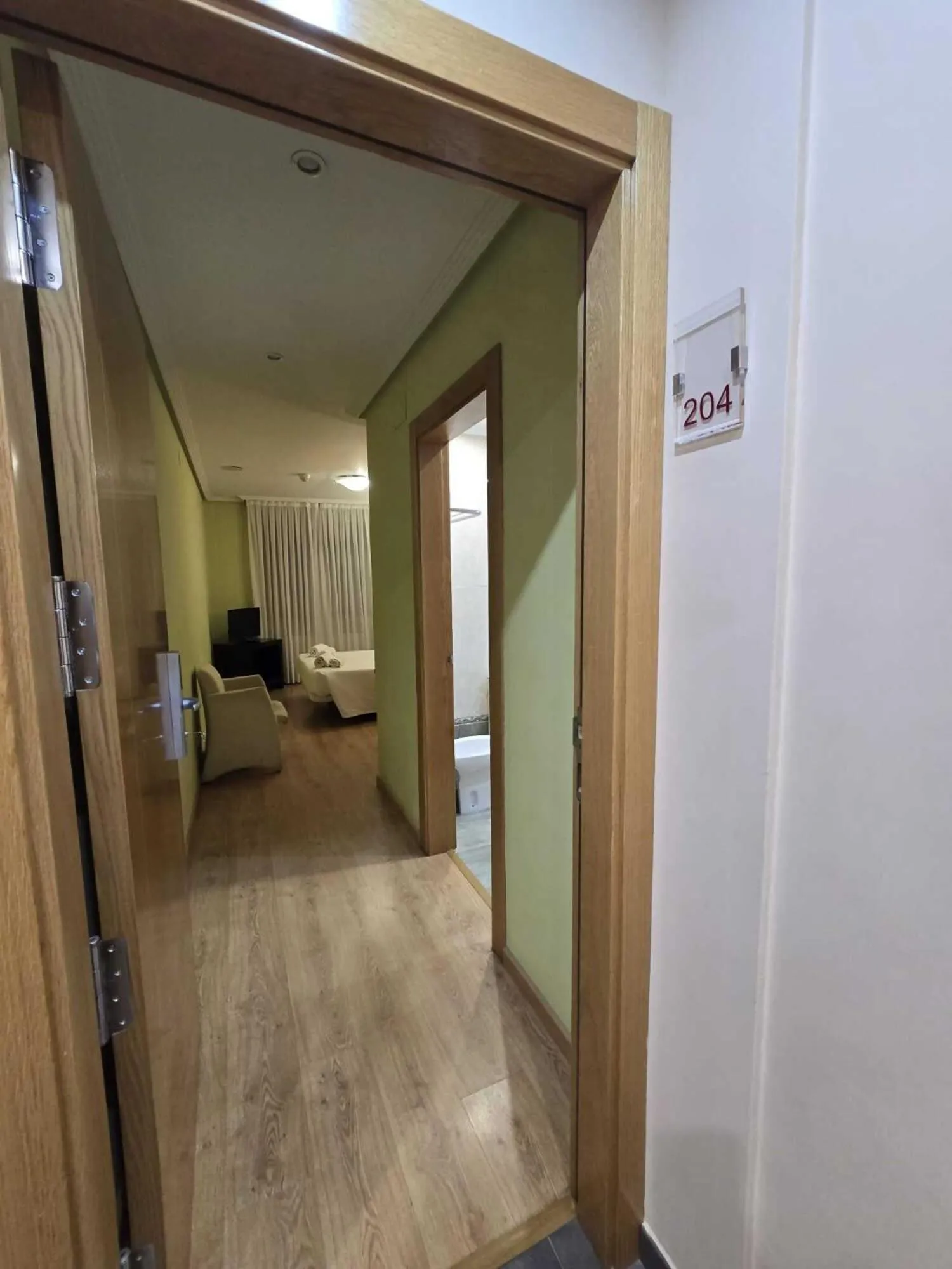 Bed in HOTEL EL ROBLE PALENTINO