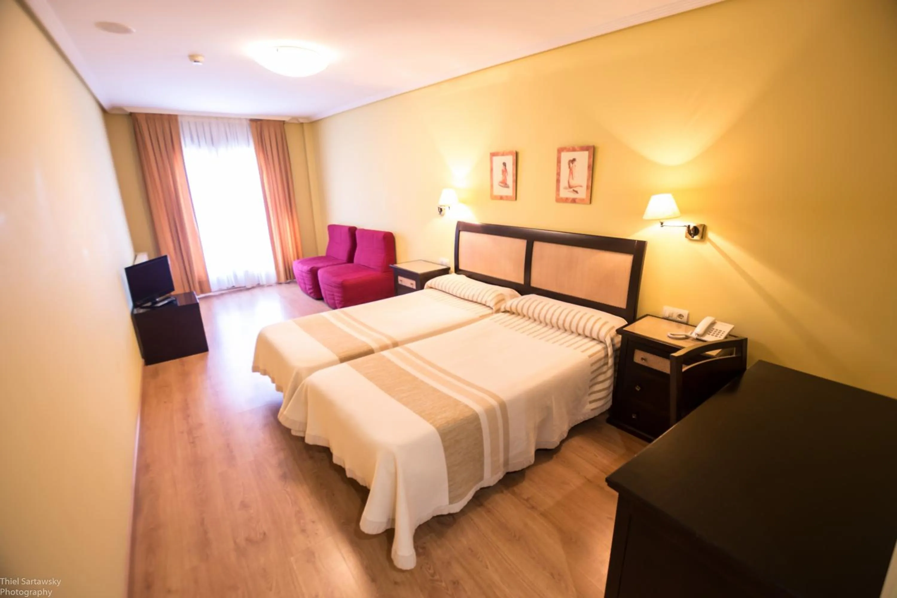 Bedroom, Bed in Hotel El Roble