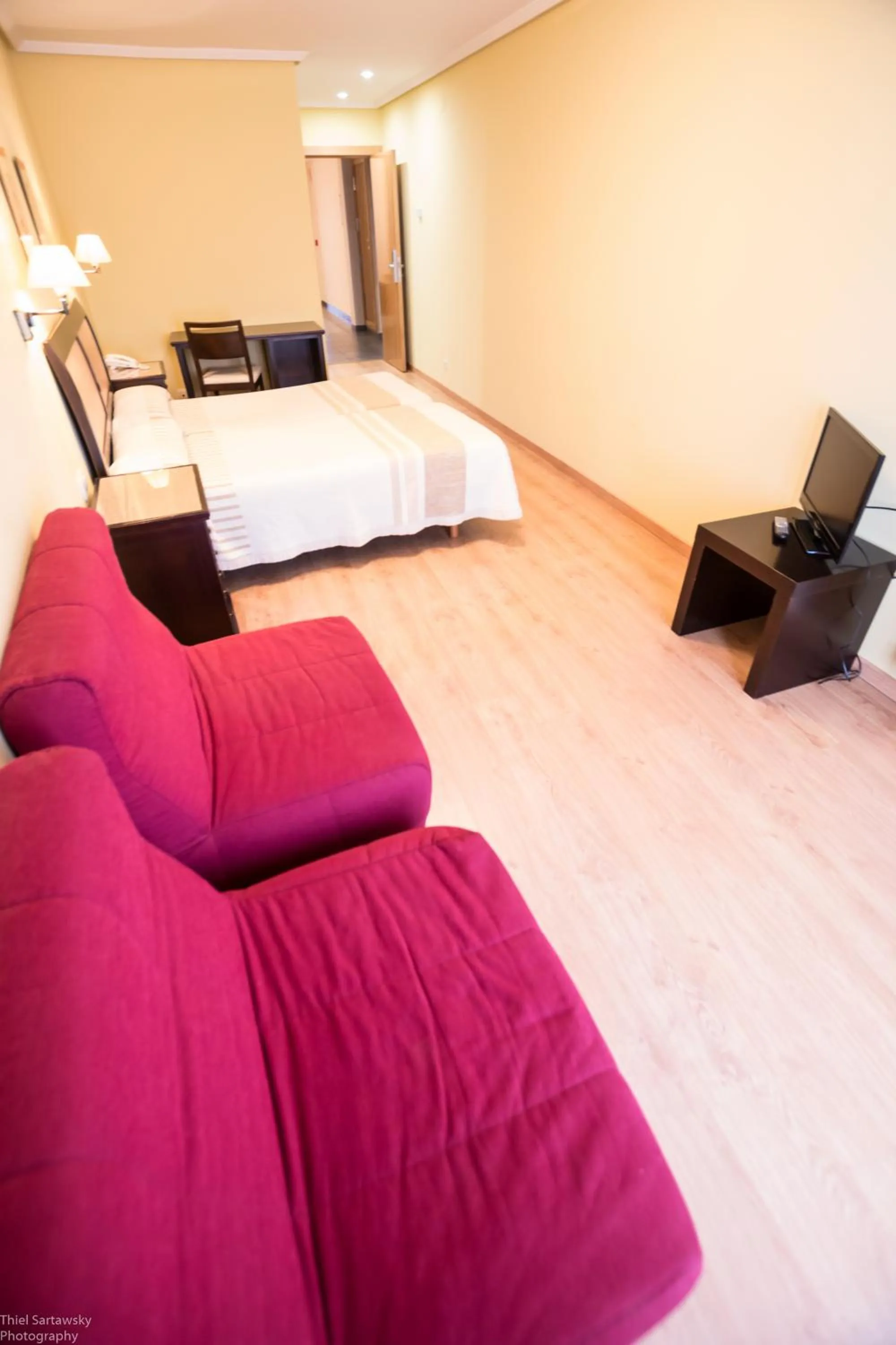 Bedroom, Bed in Hotel El Roble