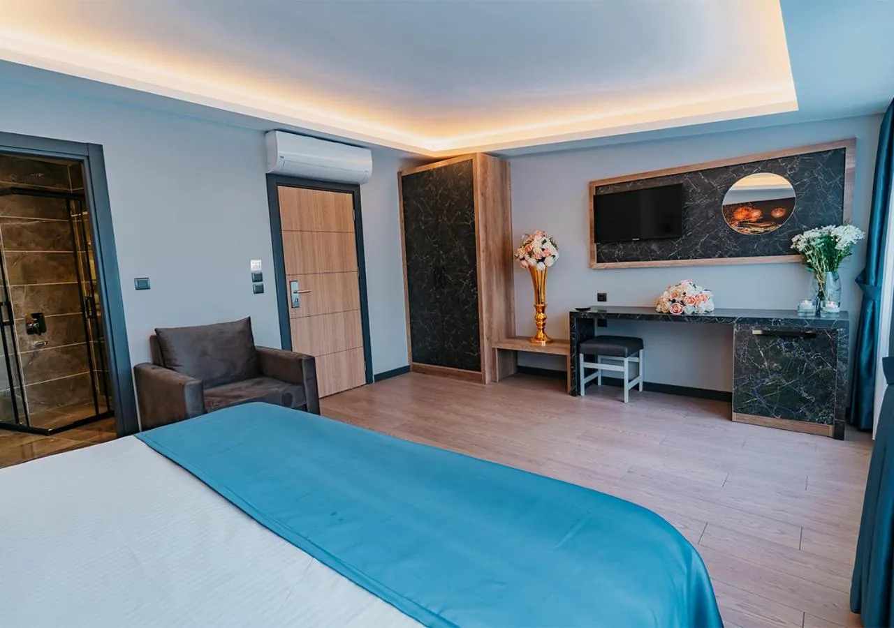 Photo of the whole room, Bed in City Port Hotel Trabzon