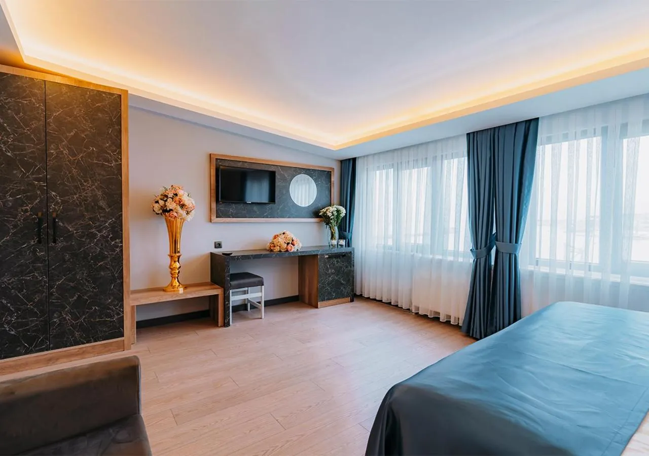 Photo of the whole room, Bed in City Port Hotel Trabzon