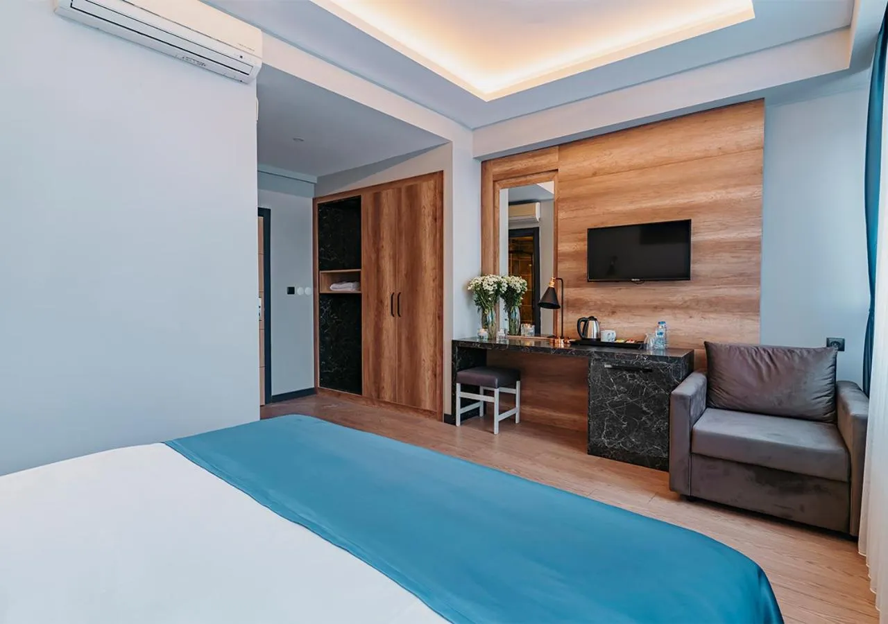 Photo of the whole room, Bed in City Port Hotel Trabzon