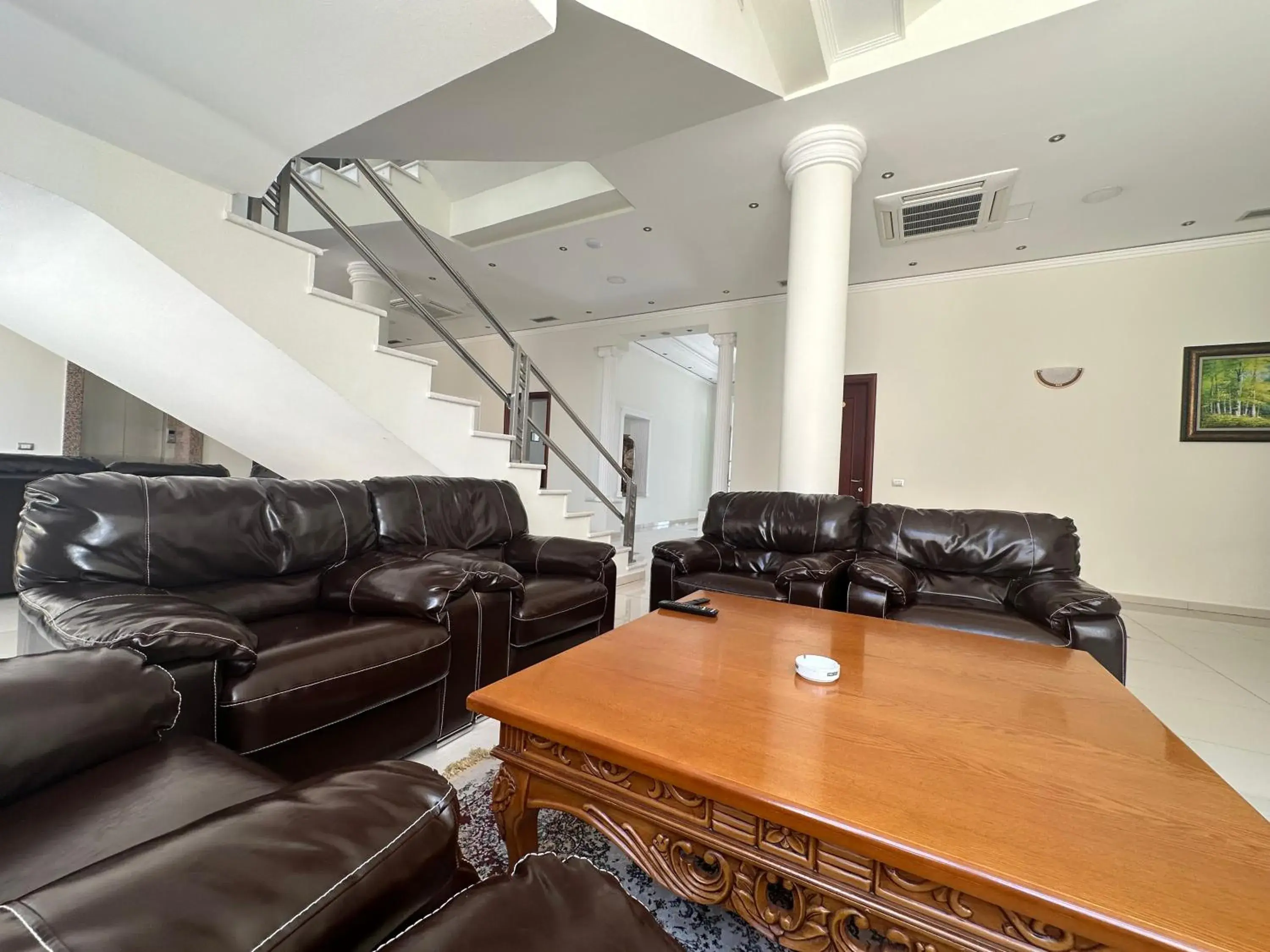 Lobby or reception in Vila Duraku Lobby or reception in Vila Duraku