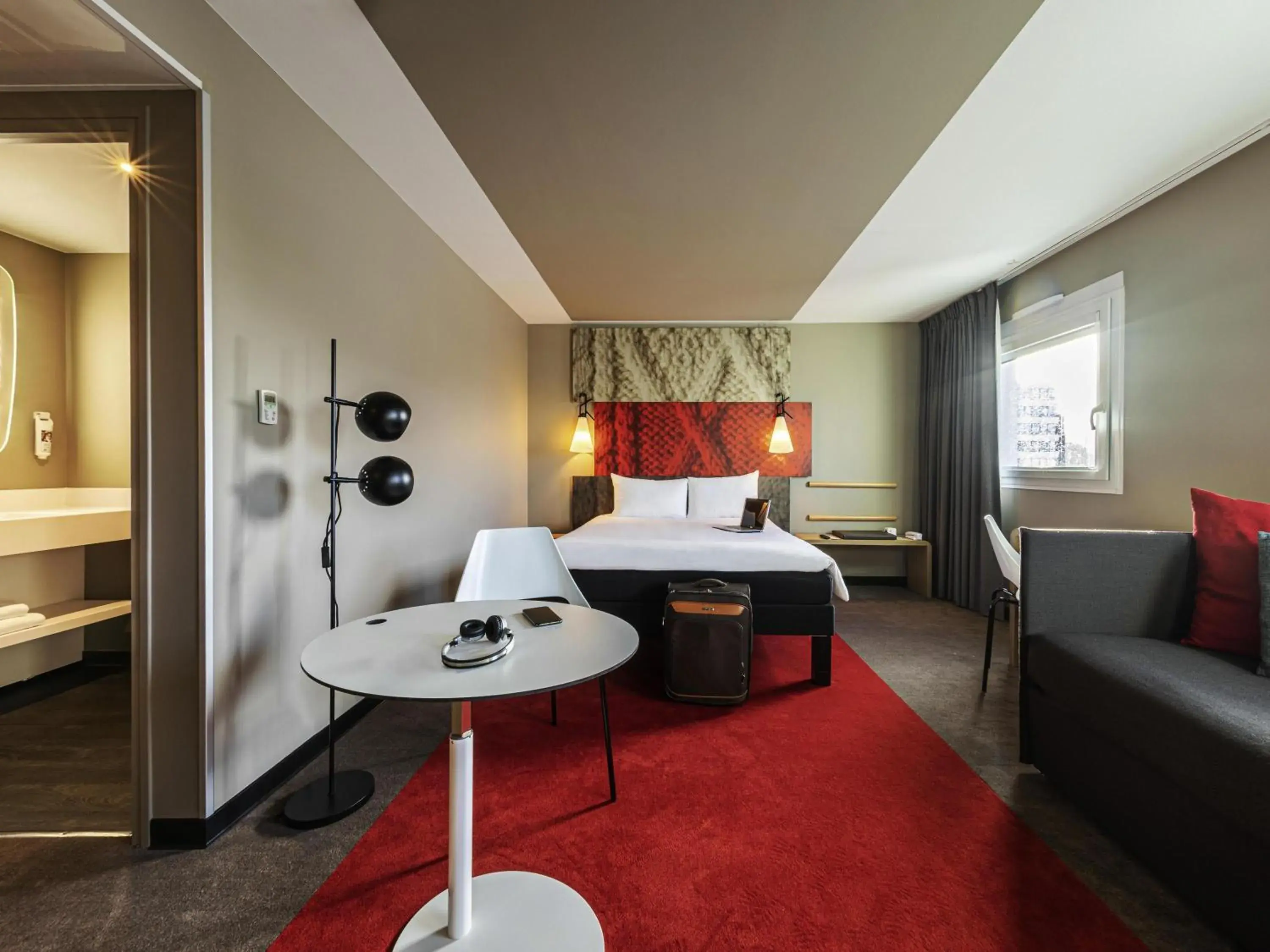 Bedroom in ibis Nanterre La Défense Bedroom in ibis Nanterre La Défense