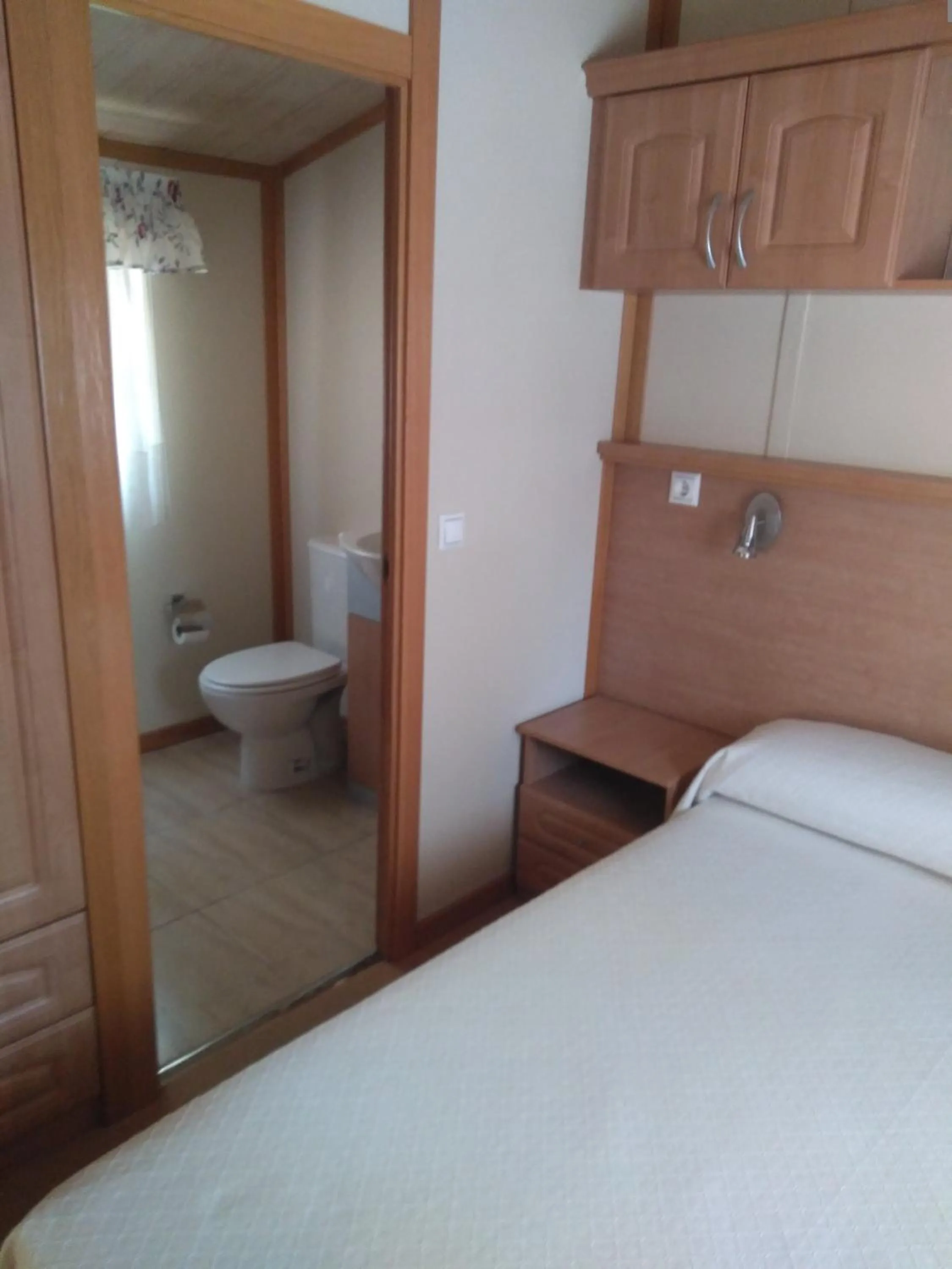 Bed in Camping Fuentes Blancas