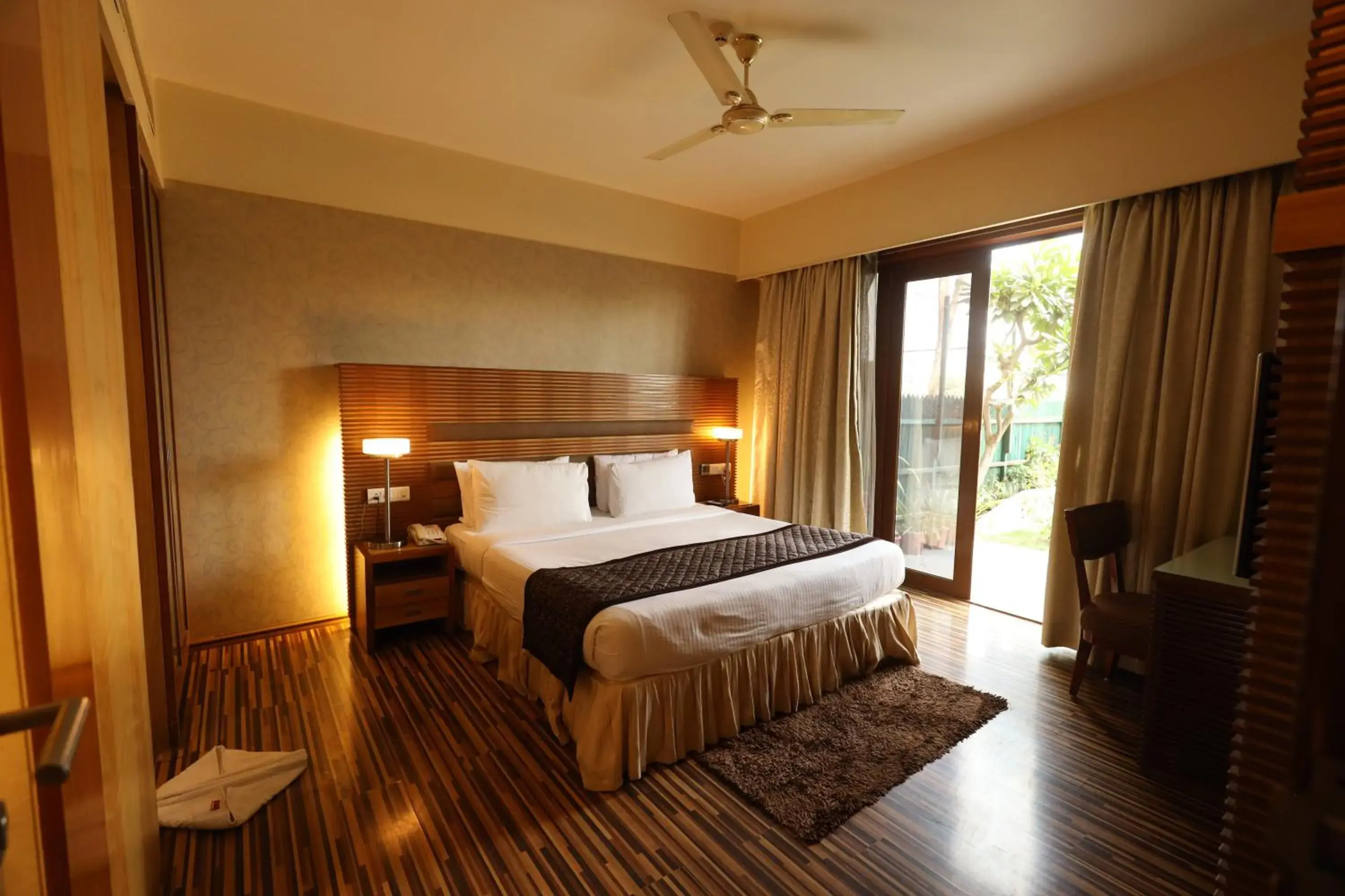 Quadruple Room with Garden View - Complimentary Shuttle Pickup and Drop to Sai Baba Temple (Gate 2) in St Laurn The Spiritual Resort Quadruple Room with Garden View - Complimentary Shuttle Pickup and Drop to Sai Baba Temple (Gate 2) in St Laurn The Spiritual Resort