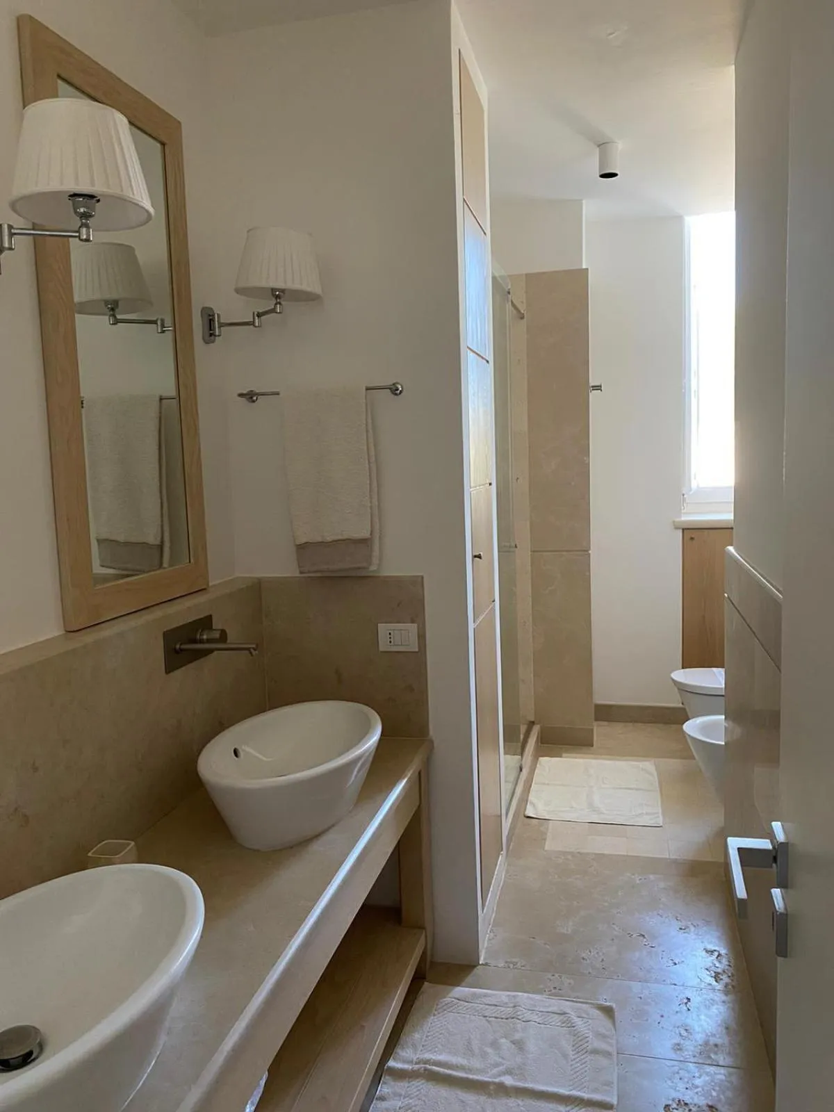 Shower in Villa Romasi