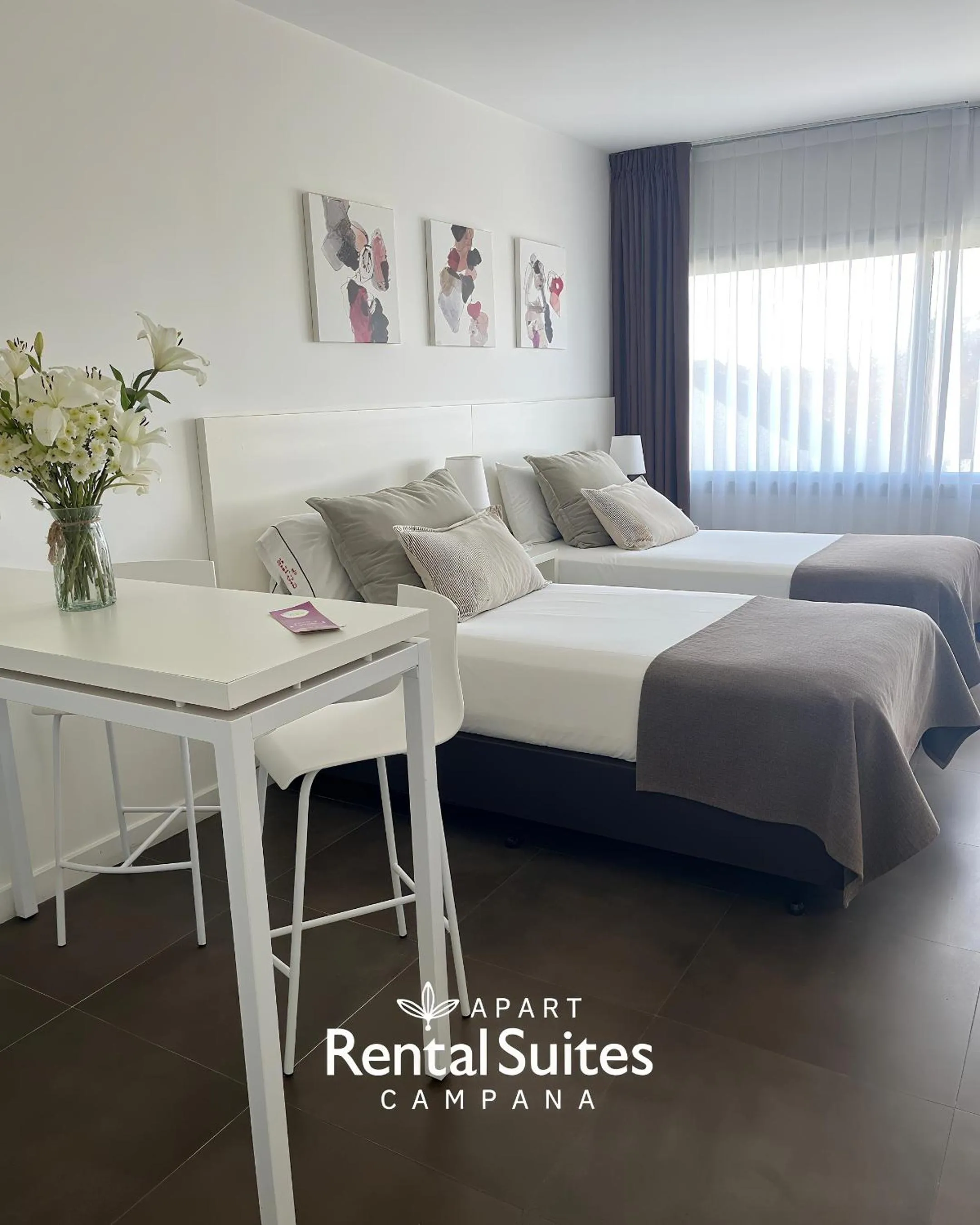 Bed in RENTAL SUITES CAMPANA