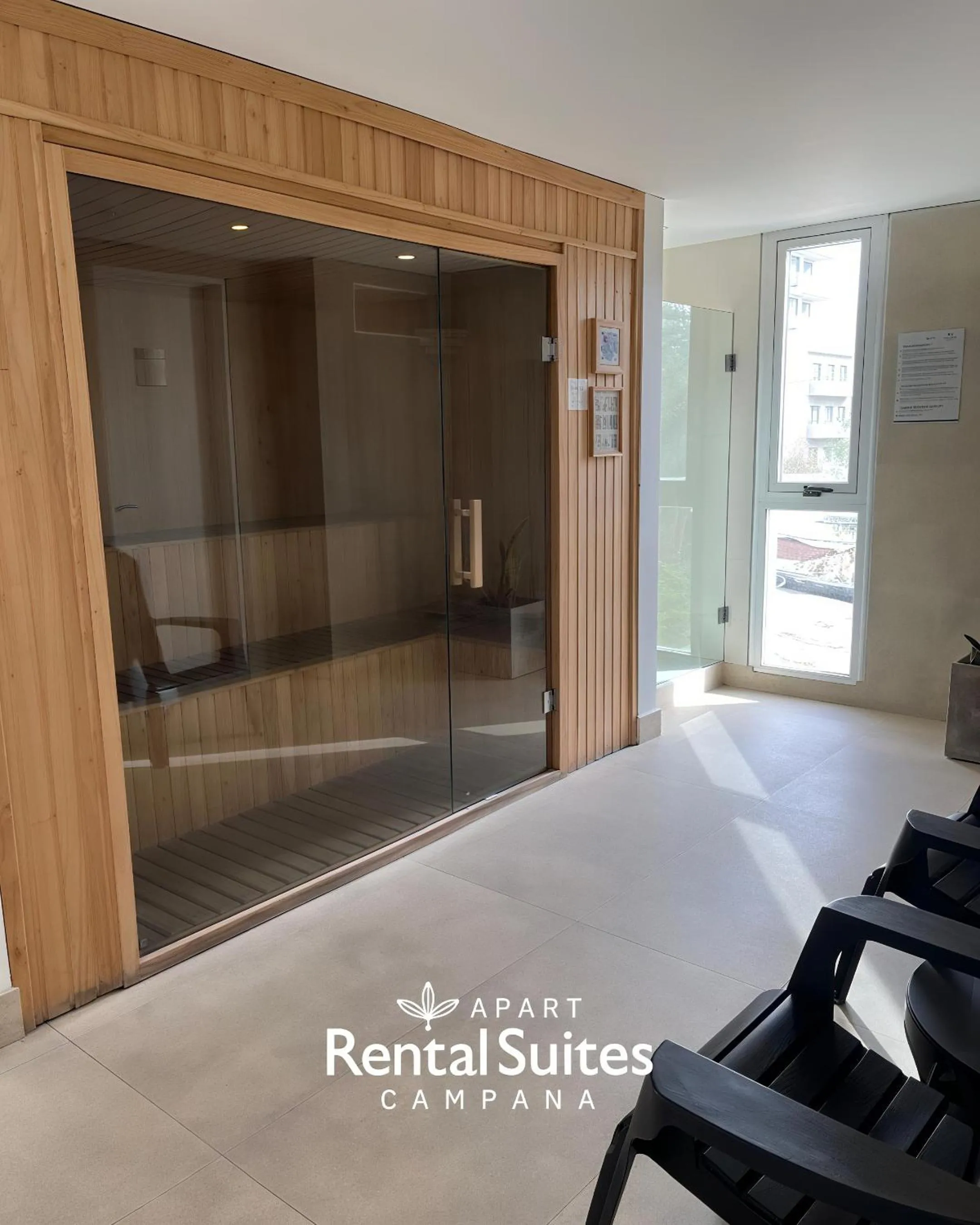 Sauna in RENTAL SUITES CAMPANA
