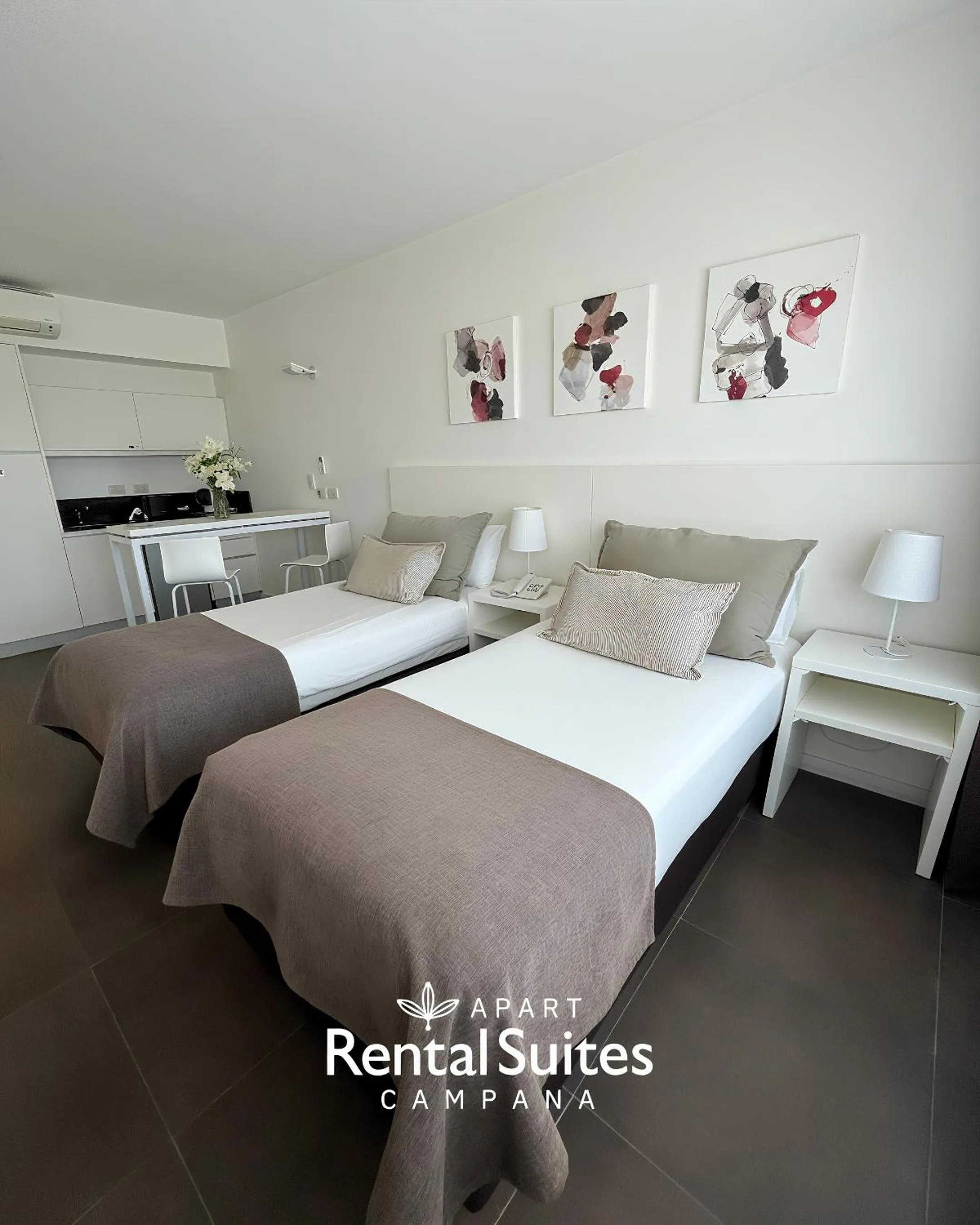 Bed in RENTAL SUITES CAMPANA
