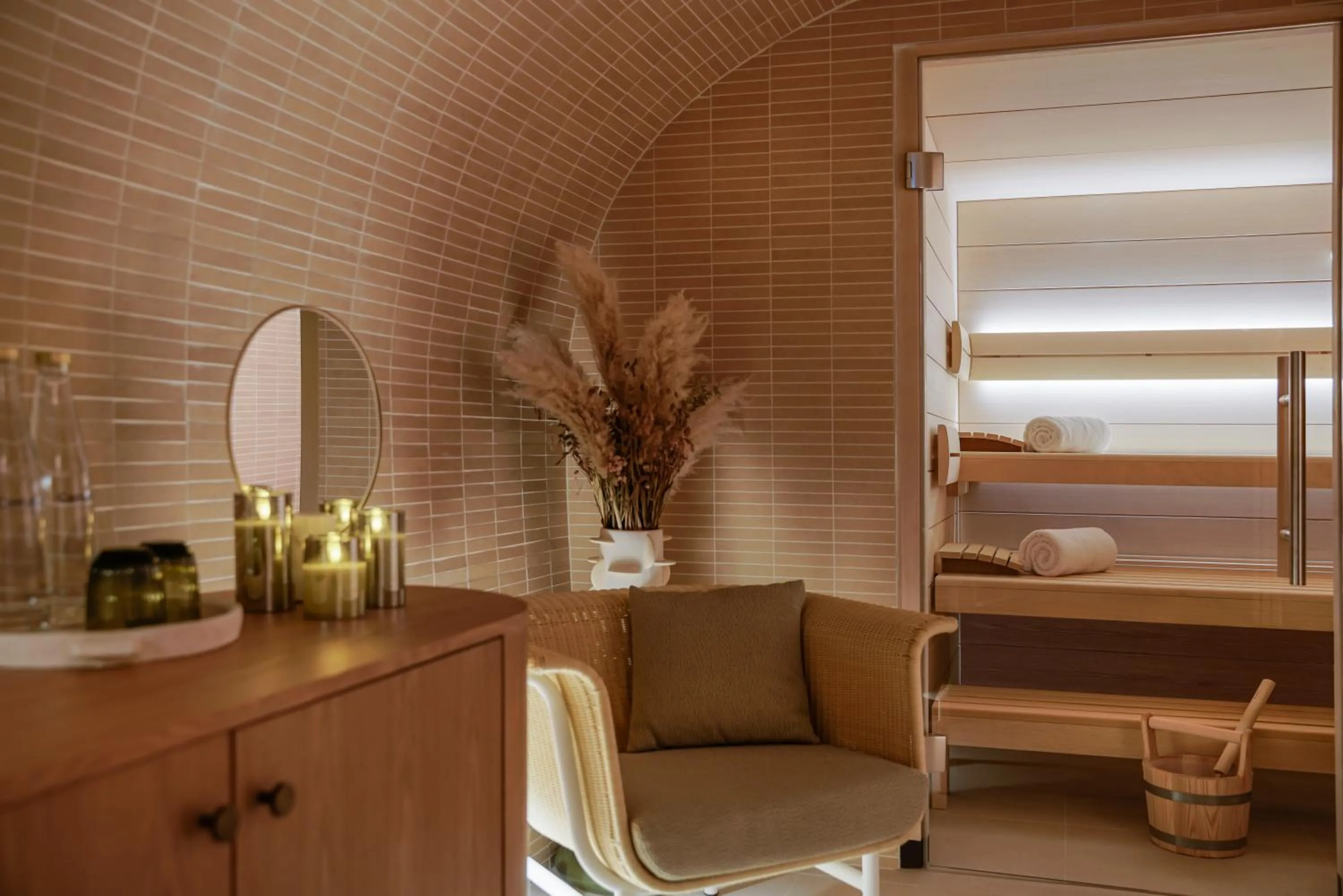 Sauna in Hotel Faubourg Galant Paris - Handwritten Collection