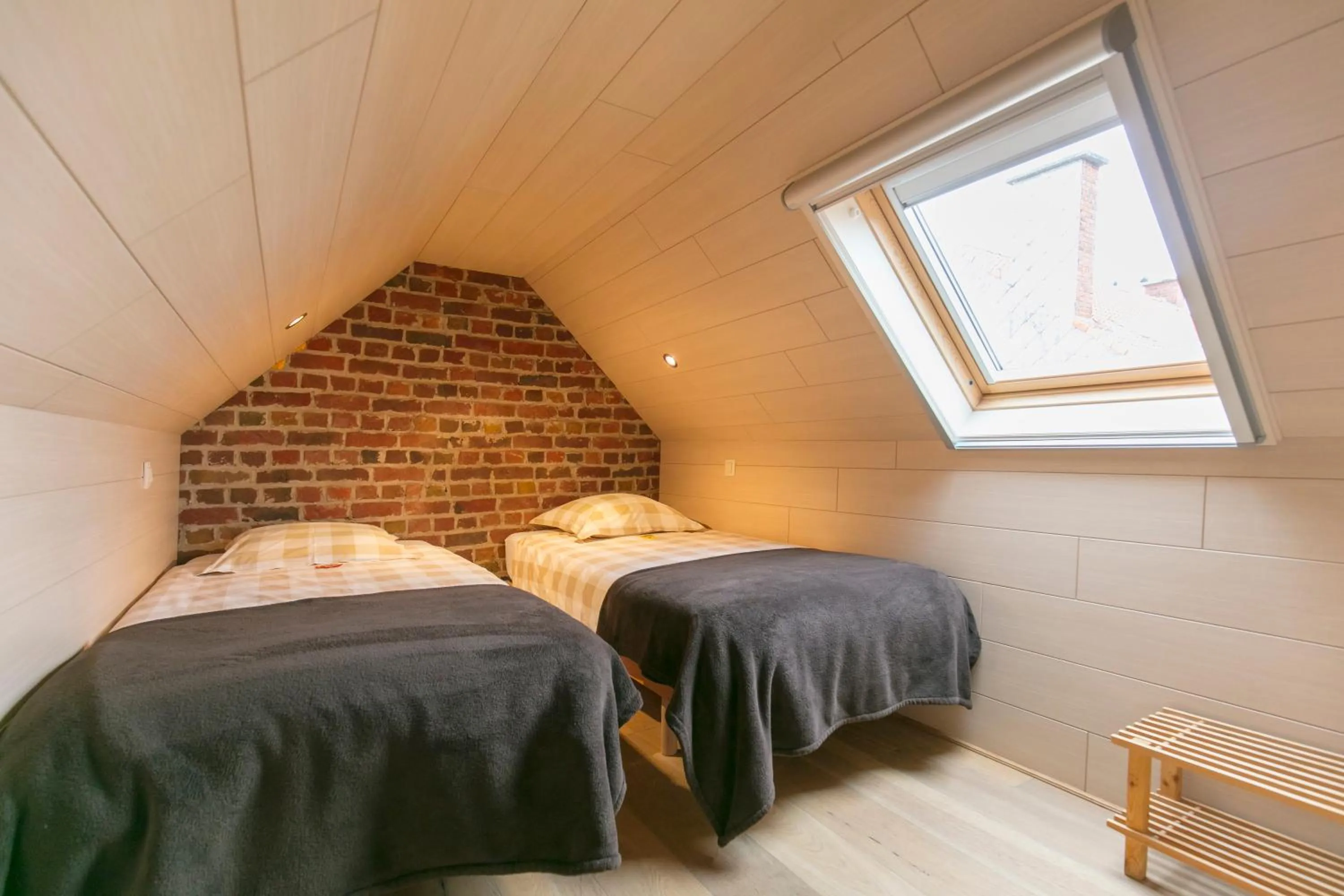 Bed in Gasthof Schraevenacker