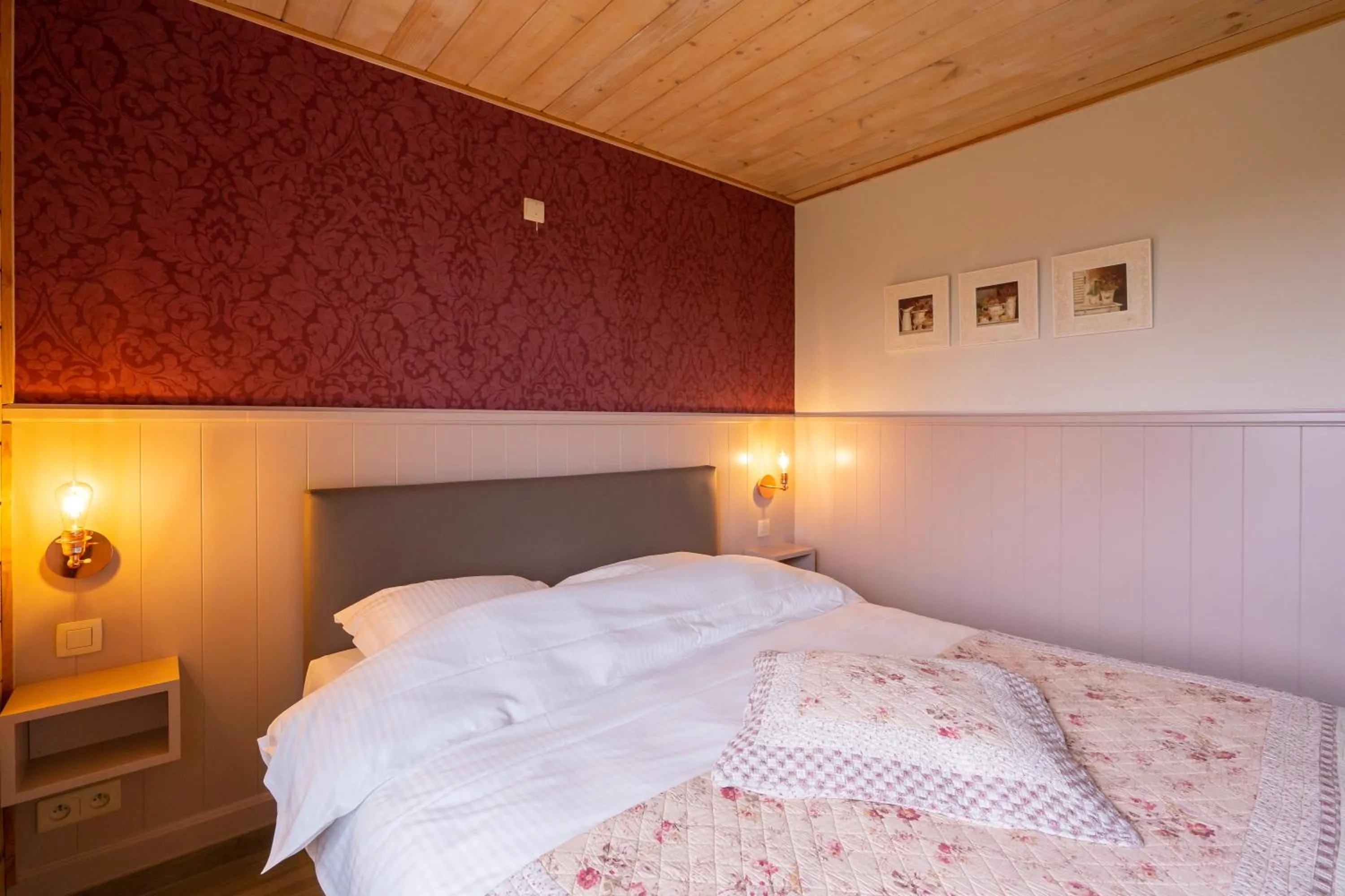 Bed in Gasthof Schraevenacker