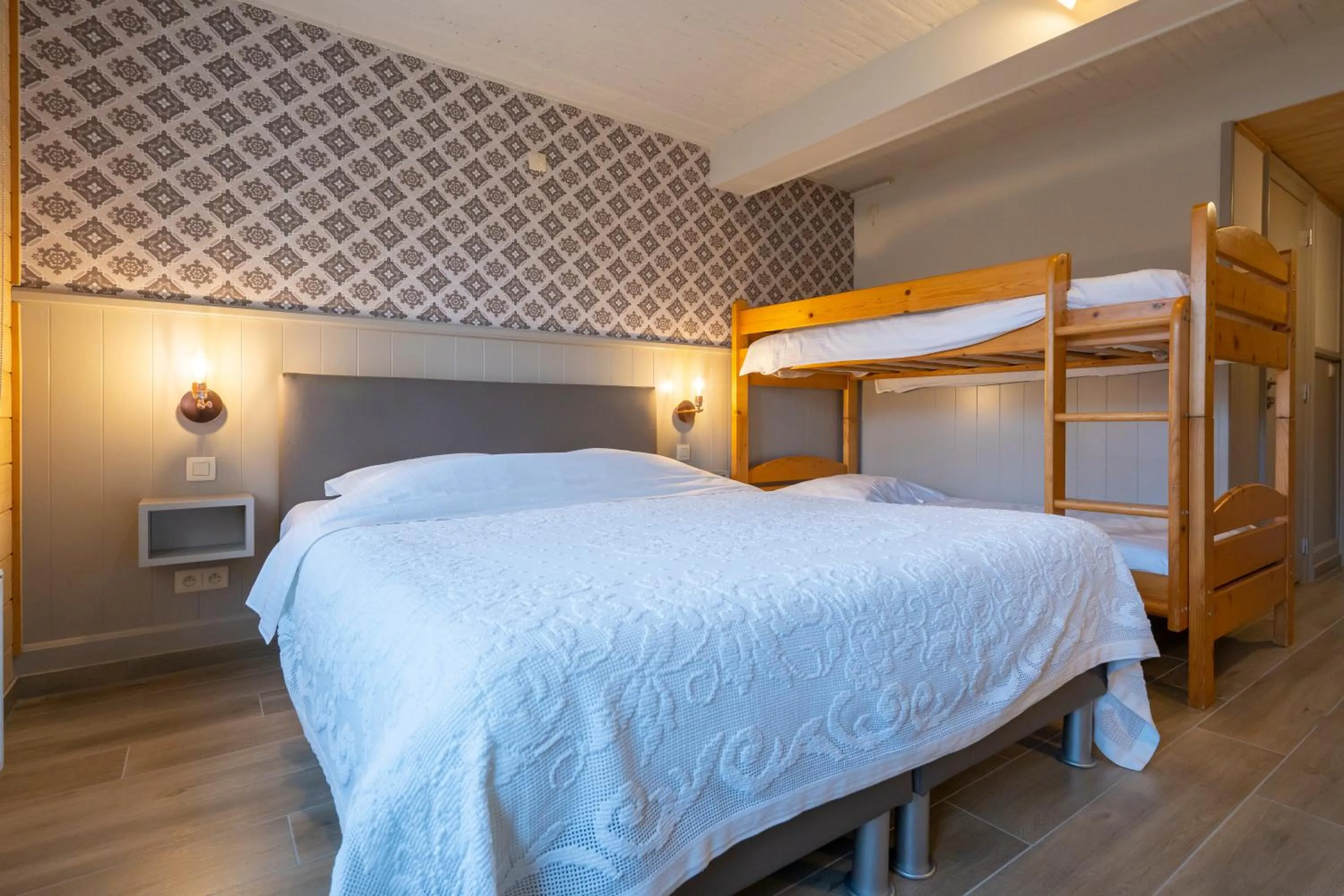 Bed in Gasthof Schraevenacker