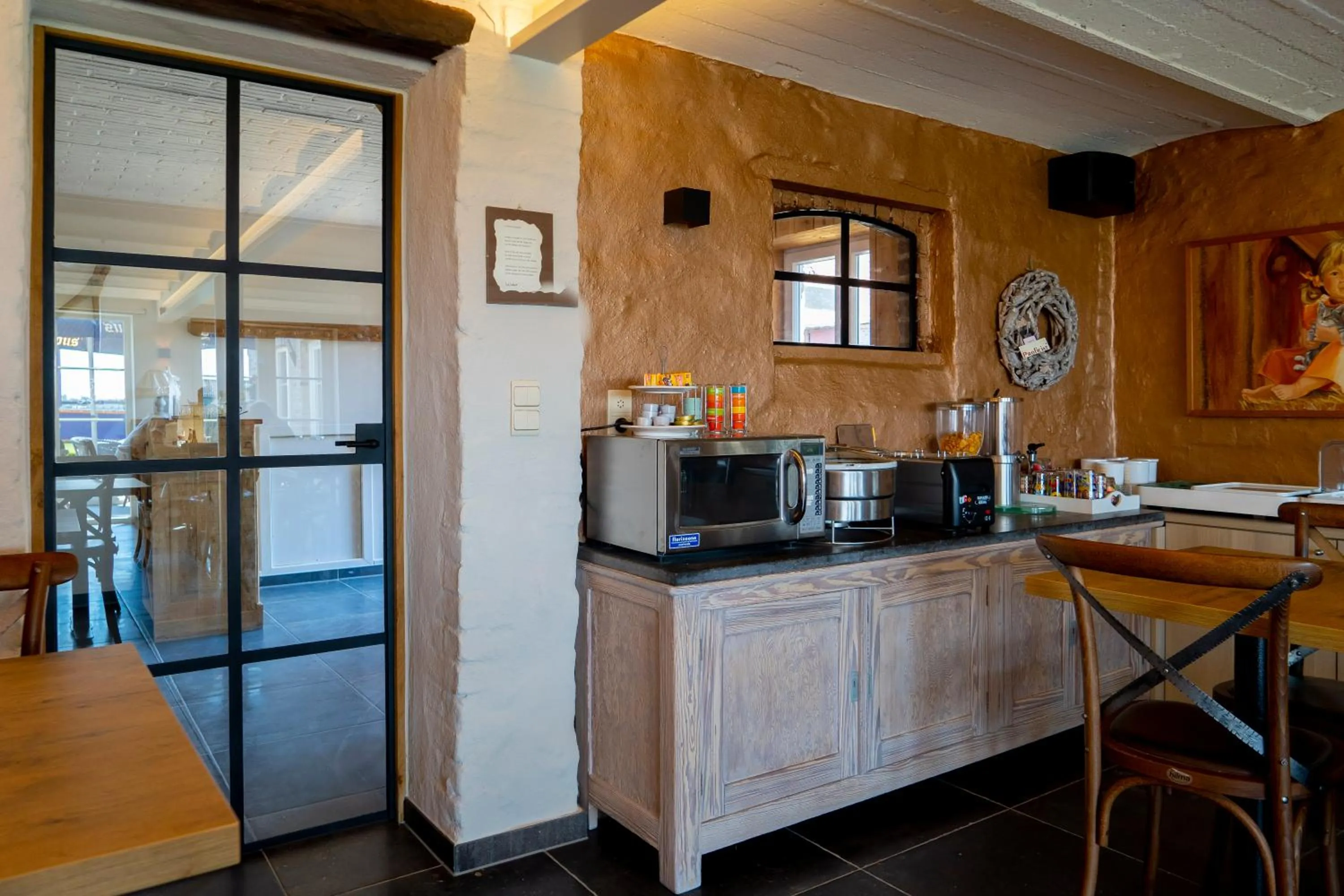 Dining area in Gasthof Schraevenacker