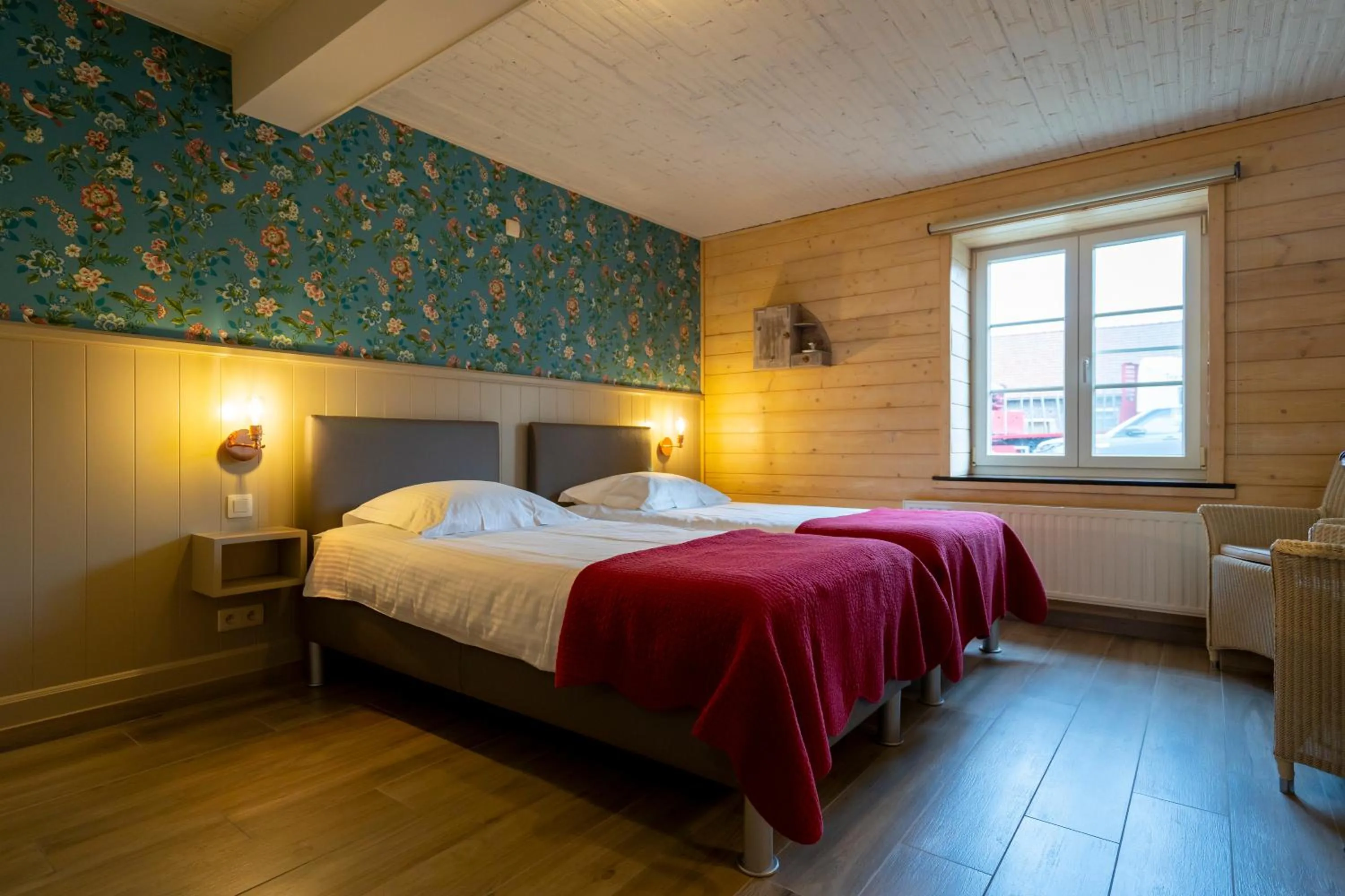 Bed in Gasthof Schraevenacker
