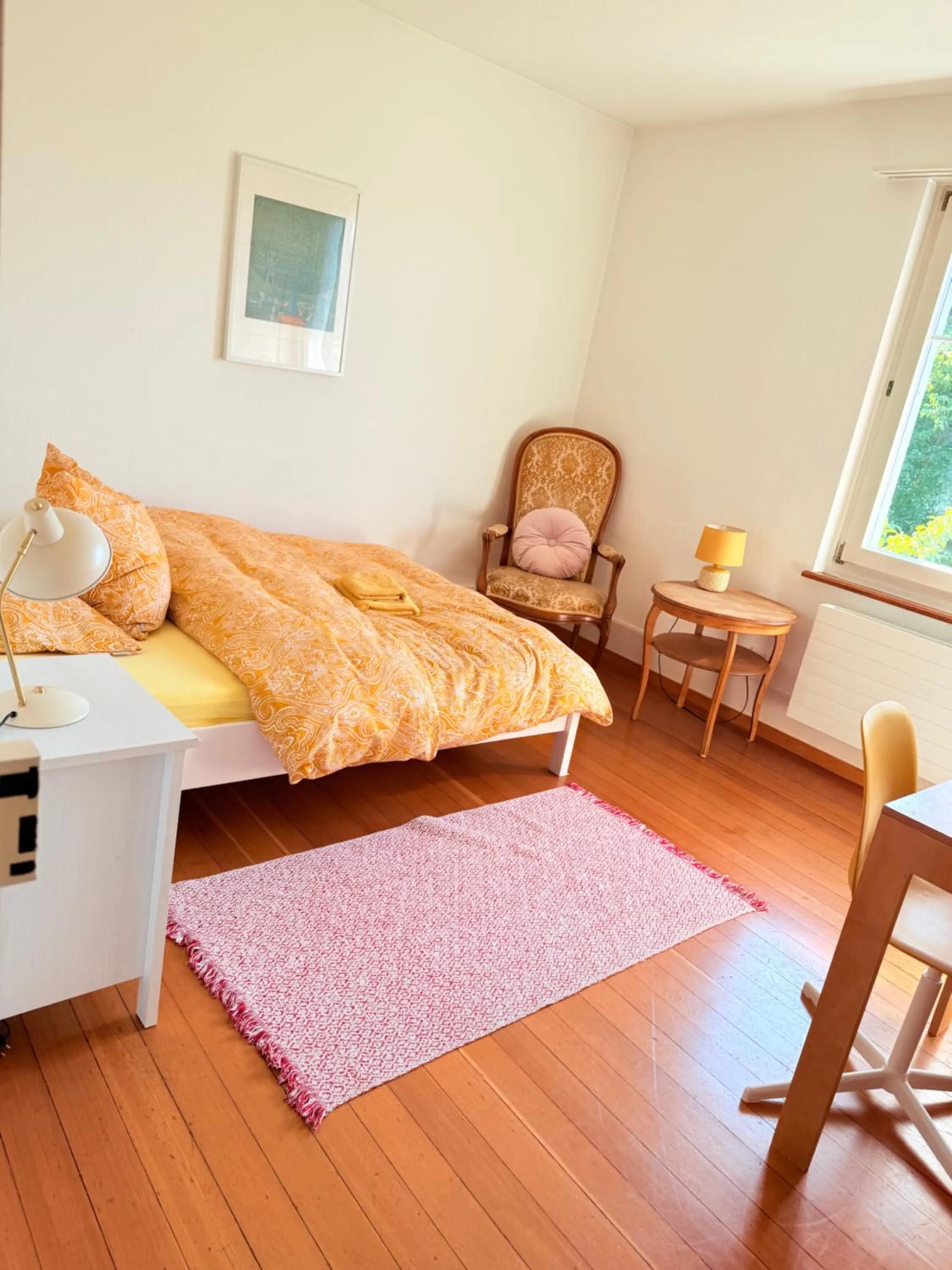 Bed in Gästehaus Sonne