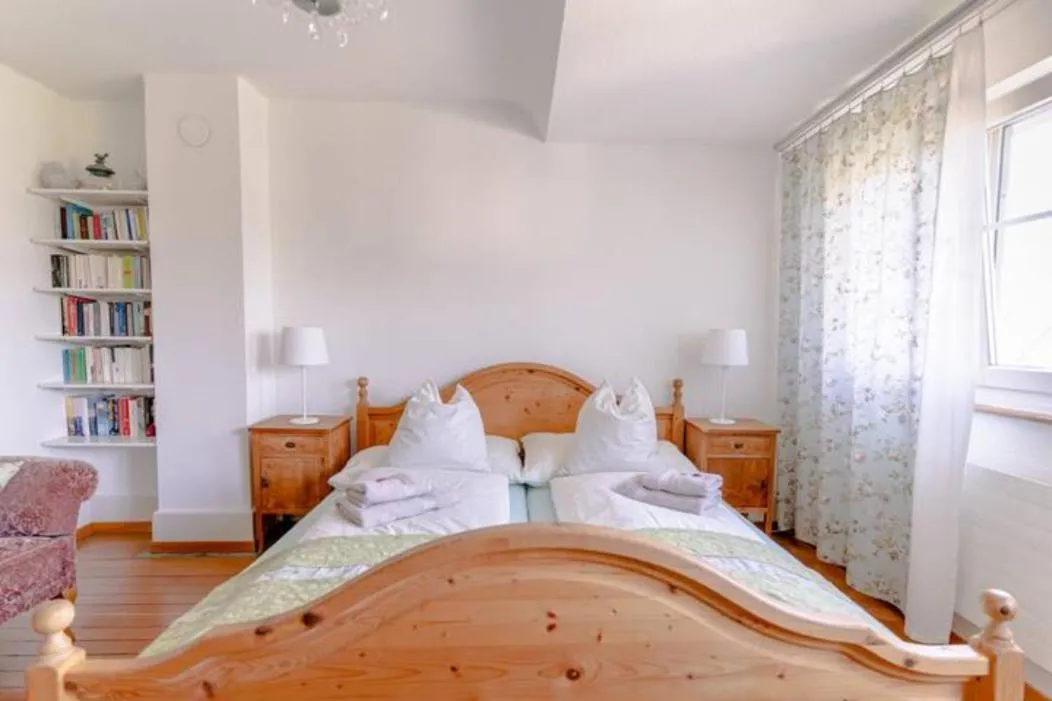 Bed in Gästehaus Sonne