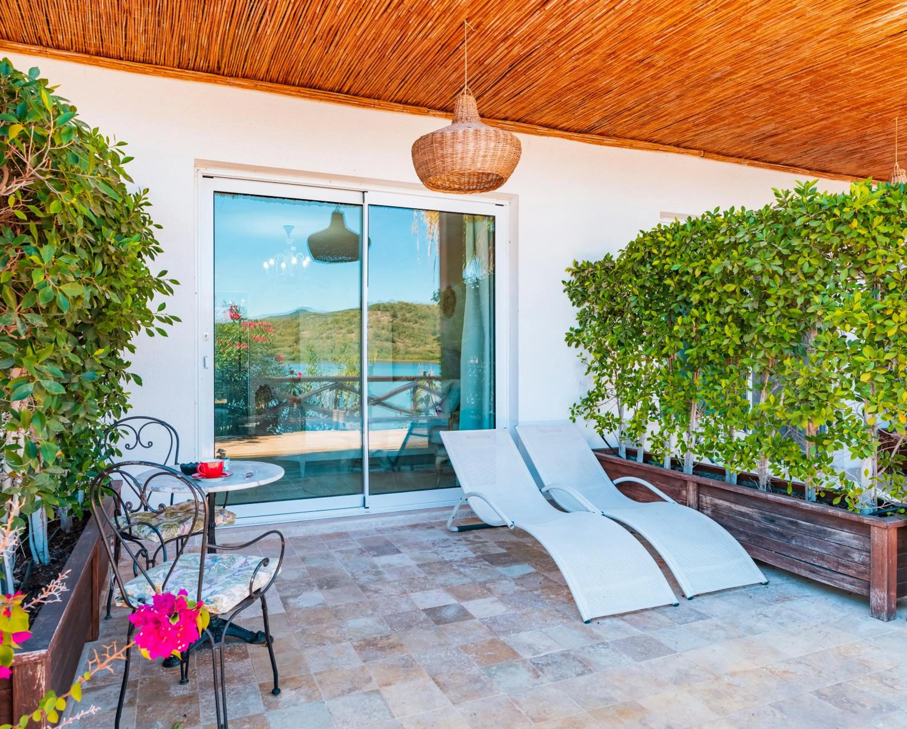 Patio in Yalicapkini Boutique Hotel