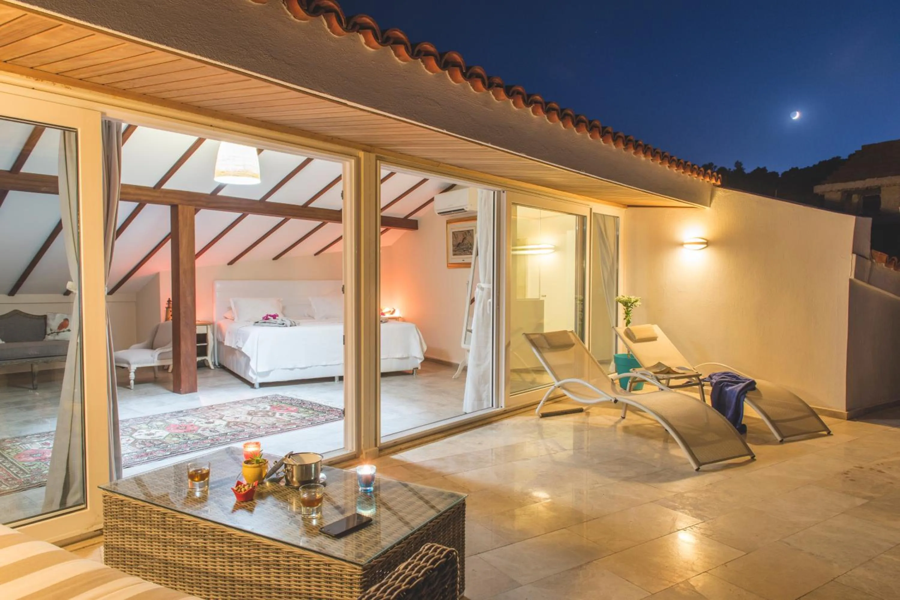 Patio in Yalicapkini Boutique Hotel