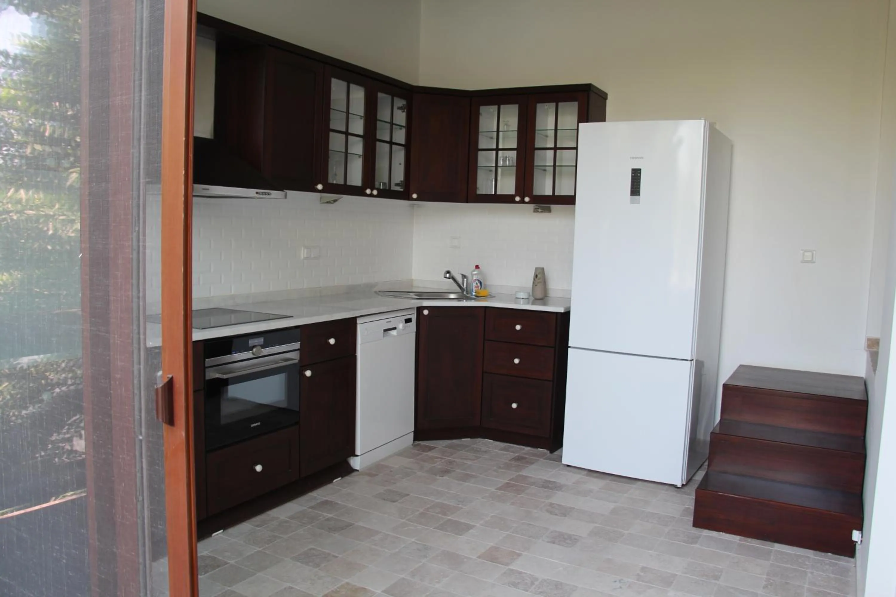 Kitchen or kitchenette in Yalicapkini Boutique Hotel