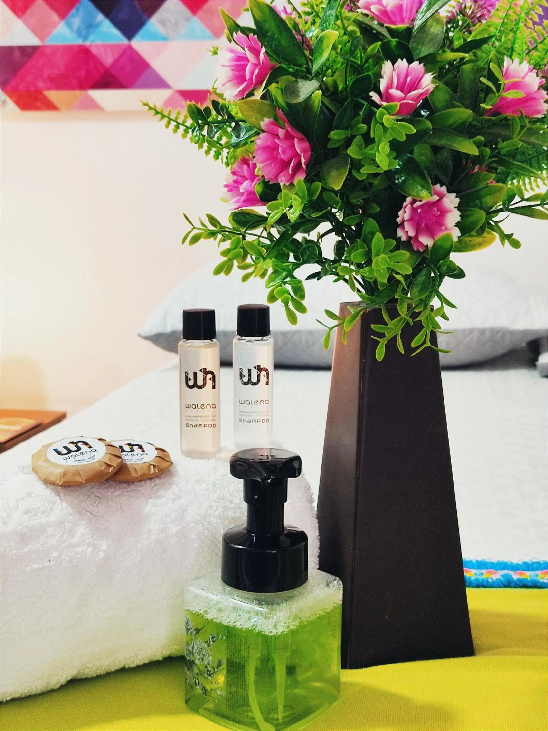 Shower in Walena Hotel