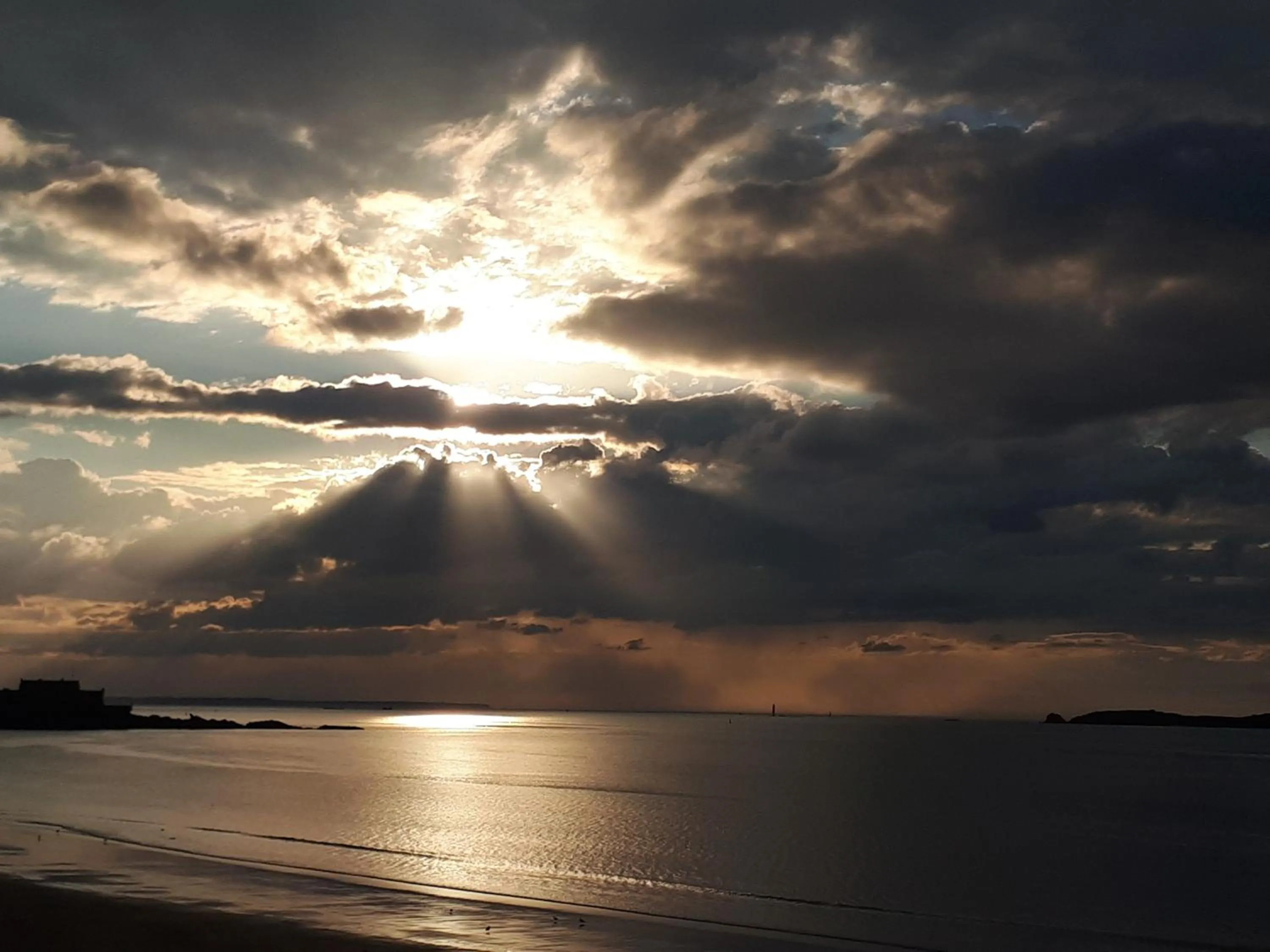 Sea view in Hôtel Le Beaufort