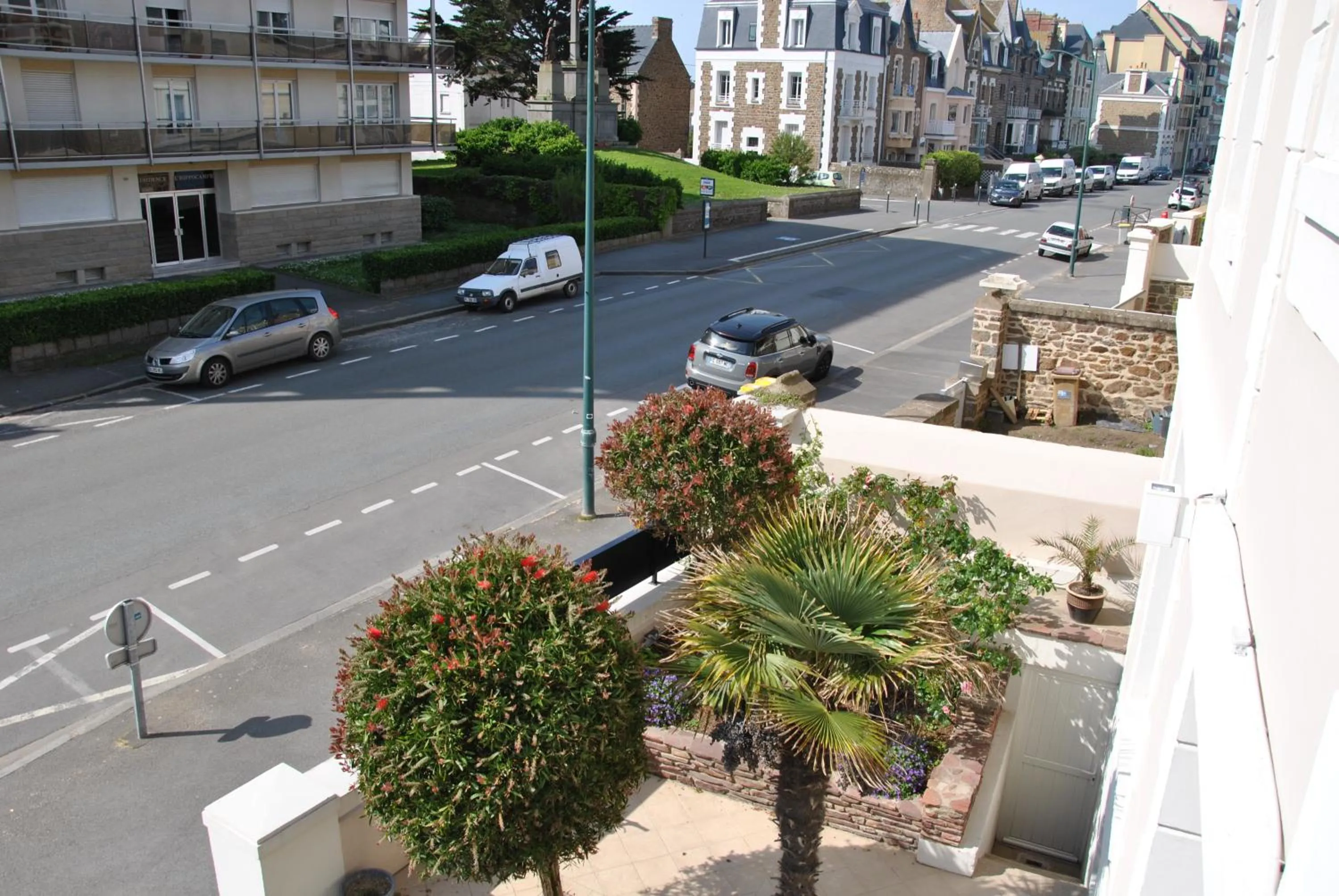 Patio in Hôtel Le Beaufort