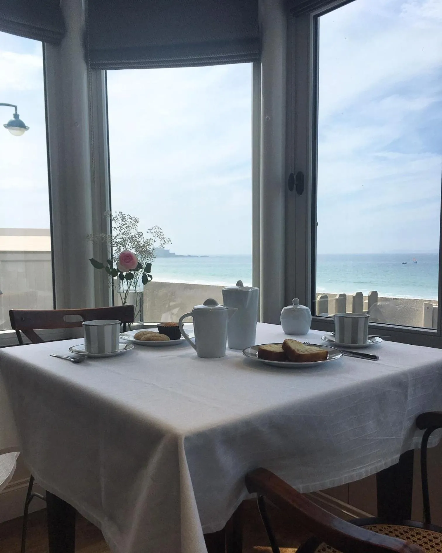 Patio in Hôtel Le Beaufort