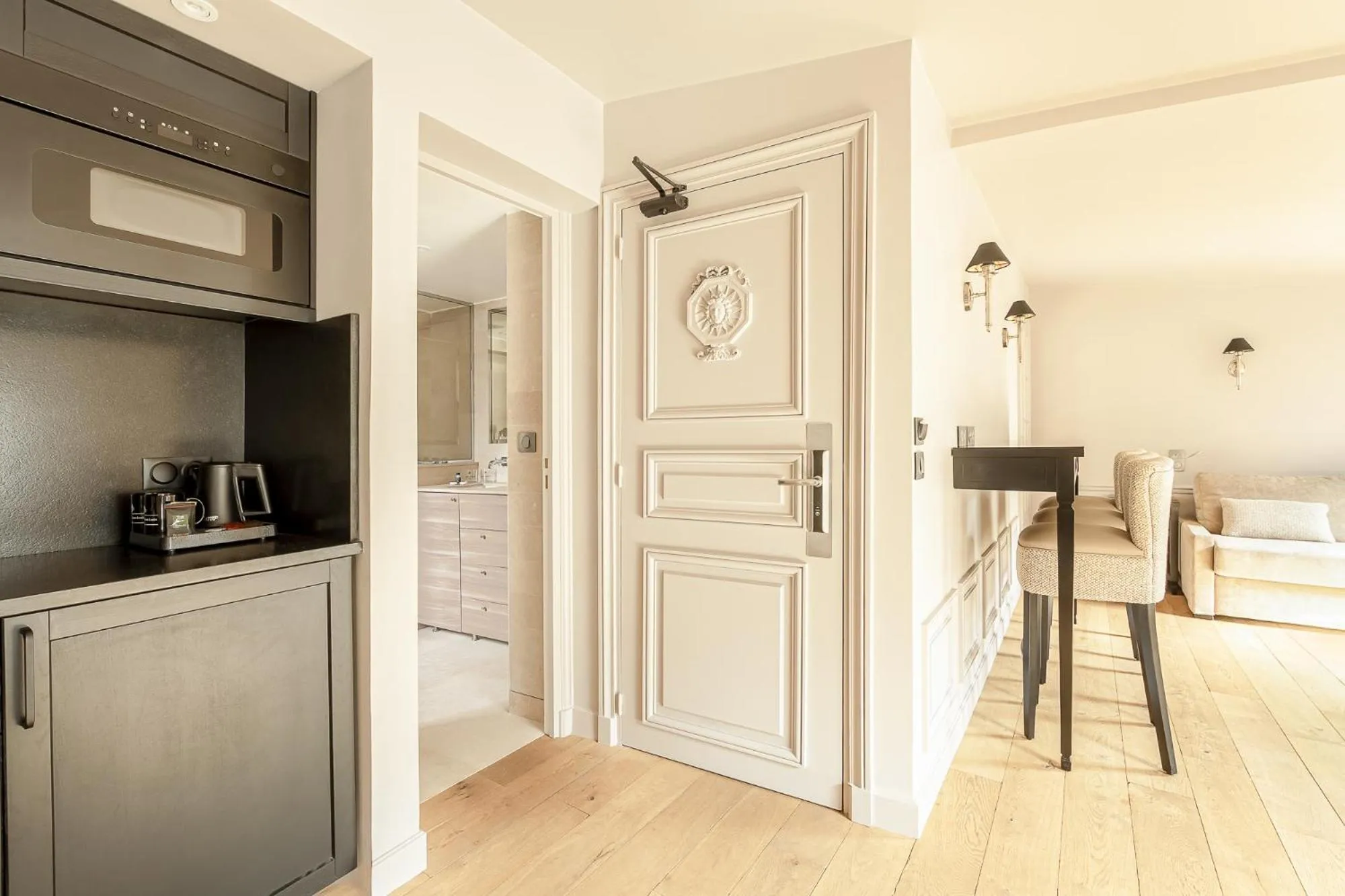 Coffee/tea facilities in Hotel Résidence Des Arts - Saint-Germain