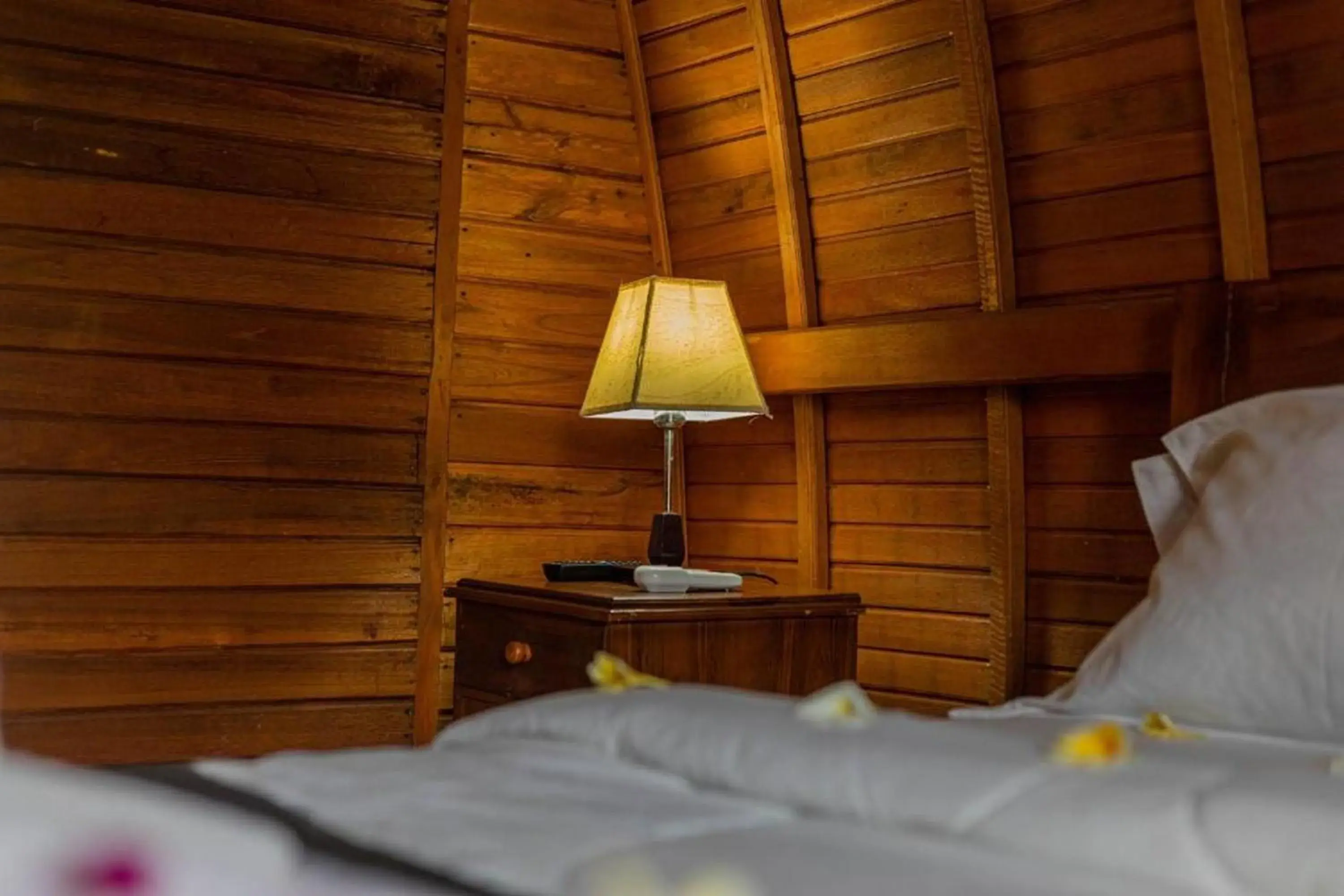 Bed in The Sweet Corn Bungalow Bed in The Sweet Corn Bungalow