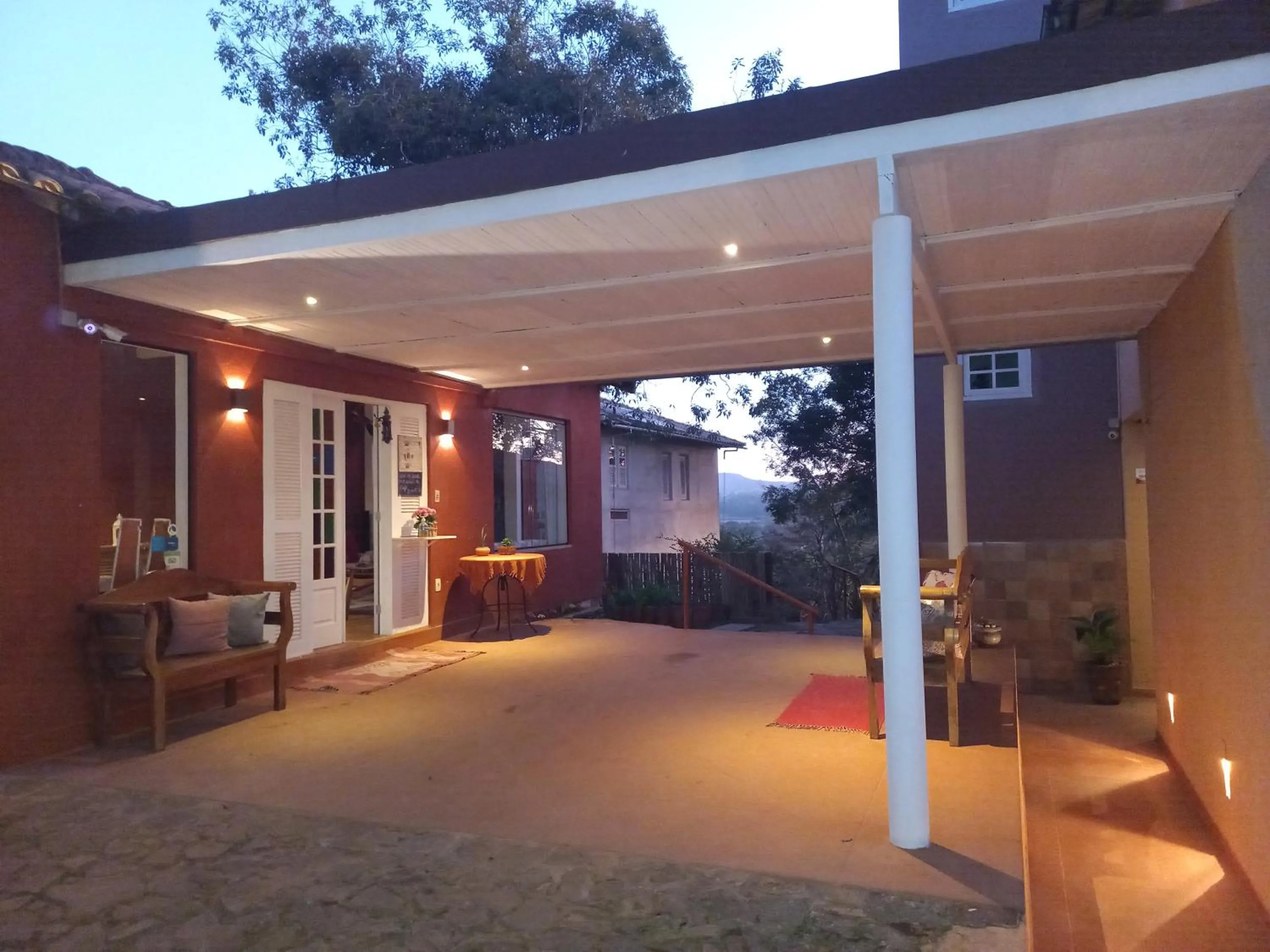 Lobby or reception in Pousada Cantares