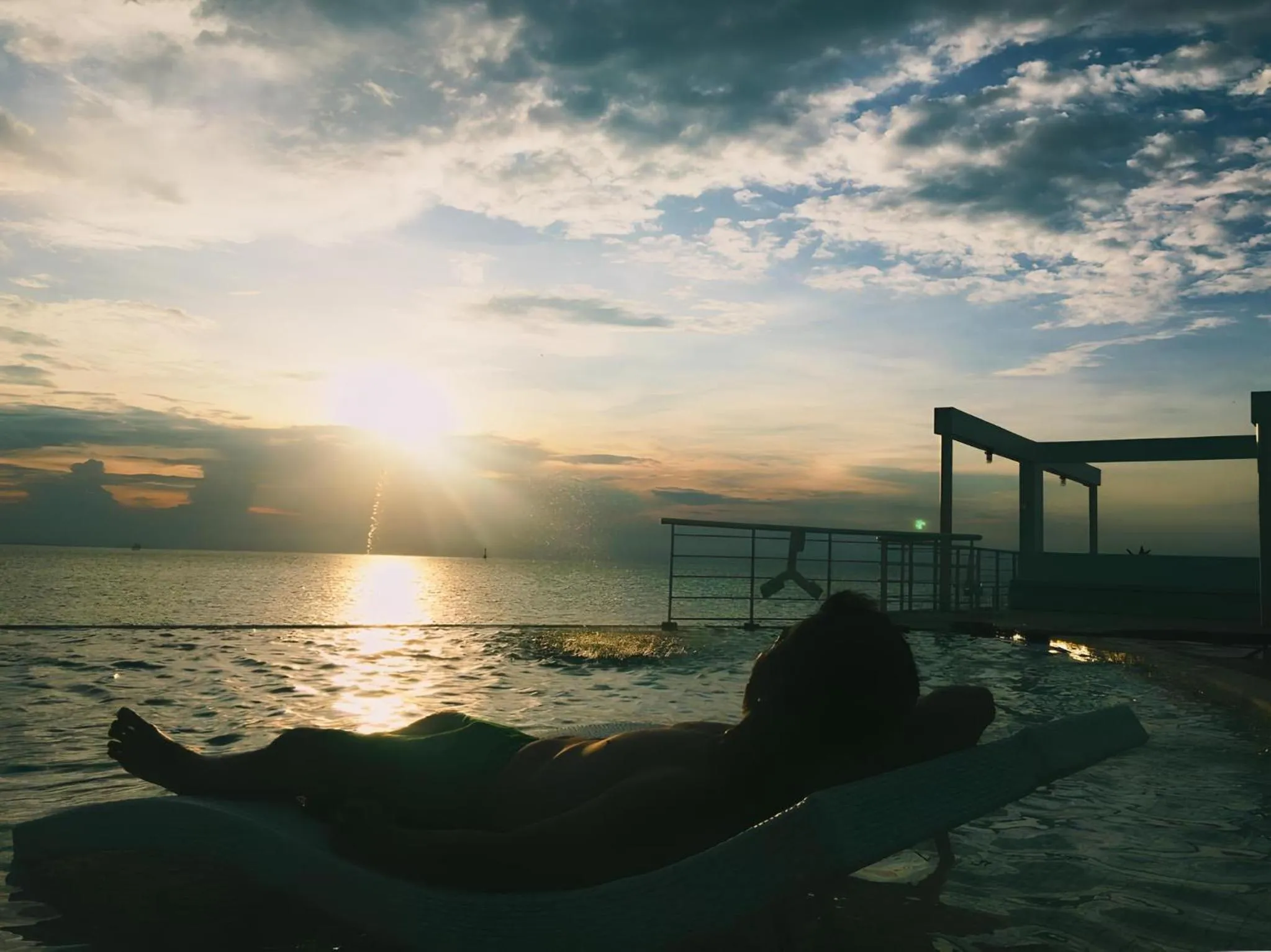 Sunset in Doulos Phos The Ship Hotel