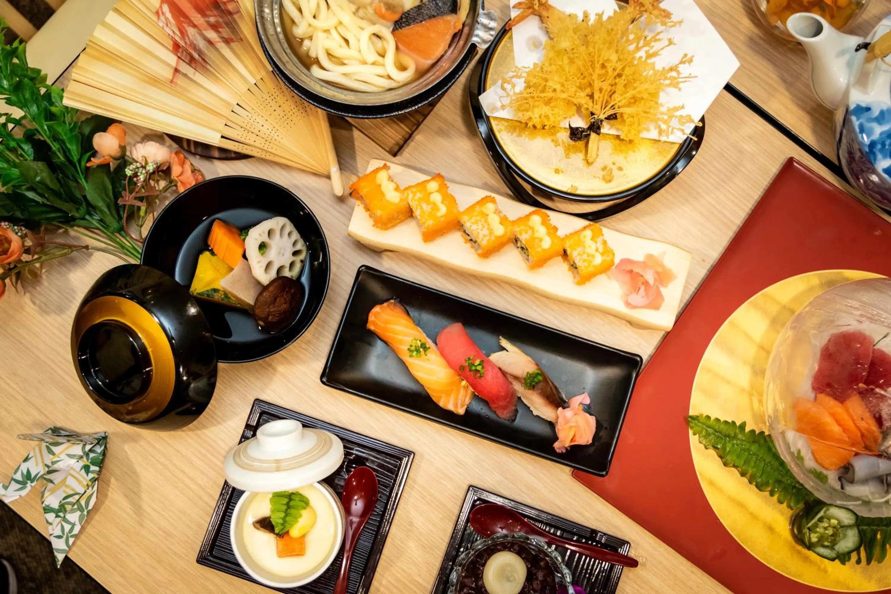 Food and drinks in Hotel Kuretakeso Thailand Sriracha - SHA Extra Plus