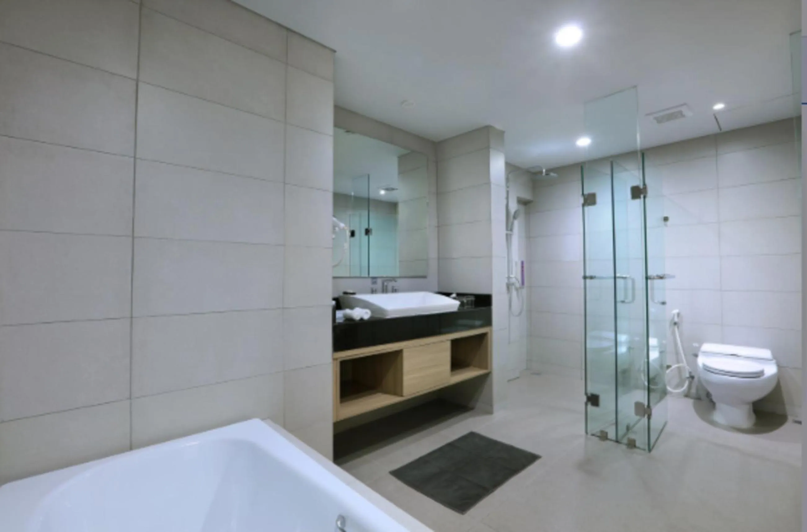 Bathroom in Quest Prime Cikarang by ASTON