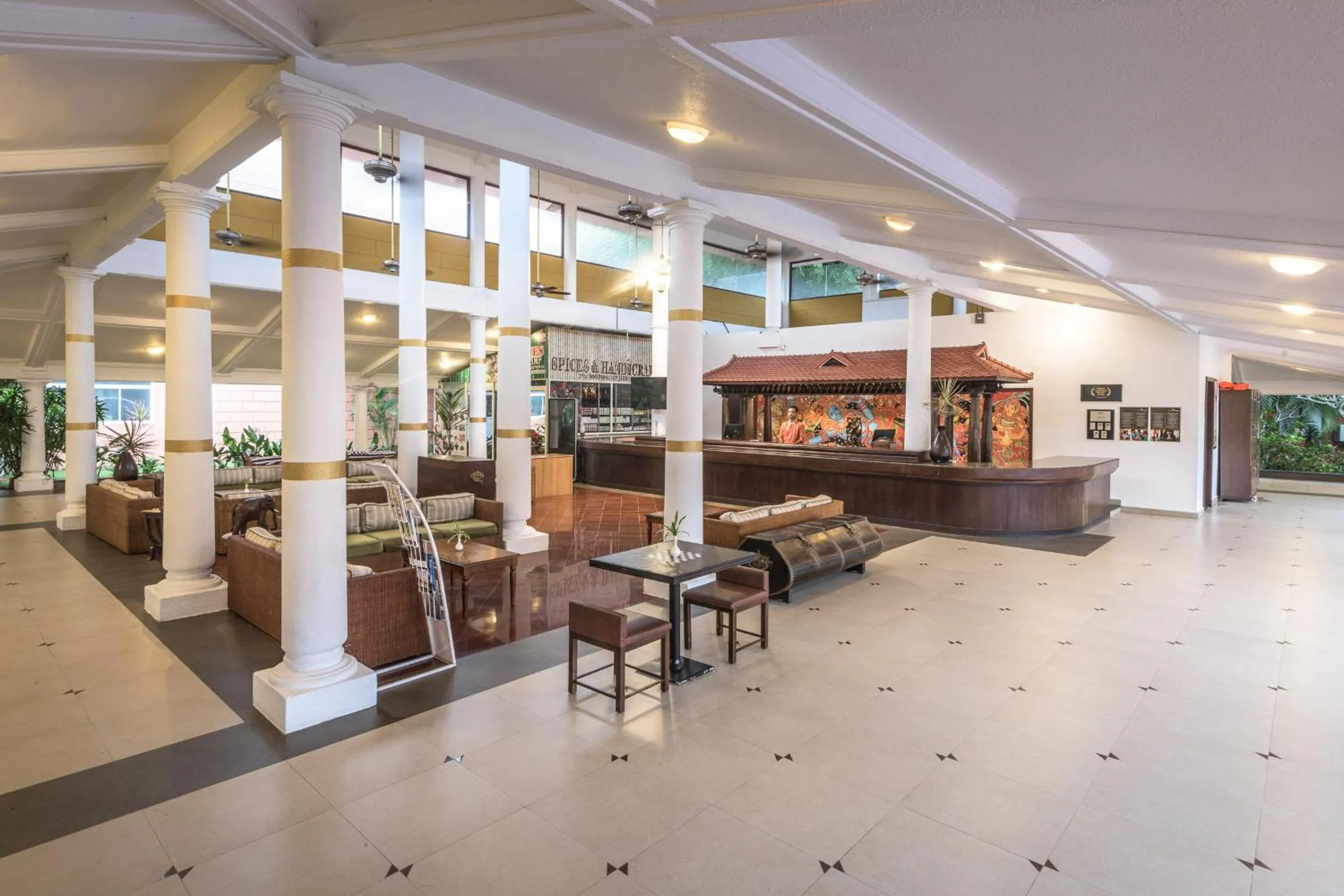 Lobby or reception in Club Mahindra Poovar