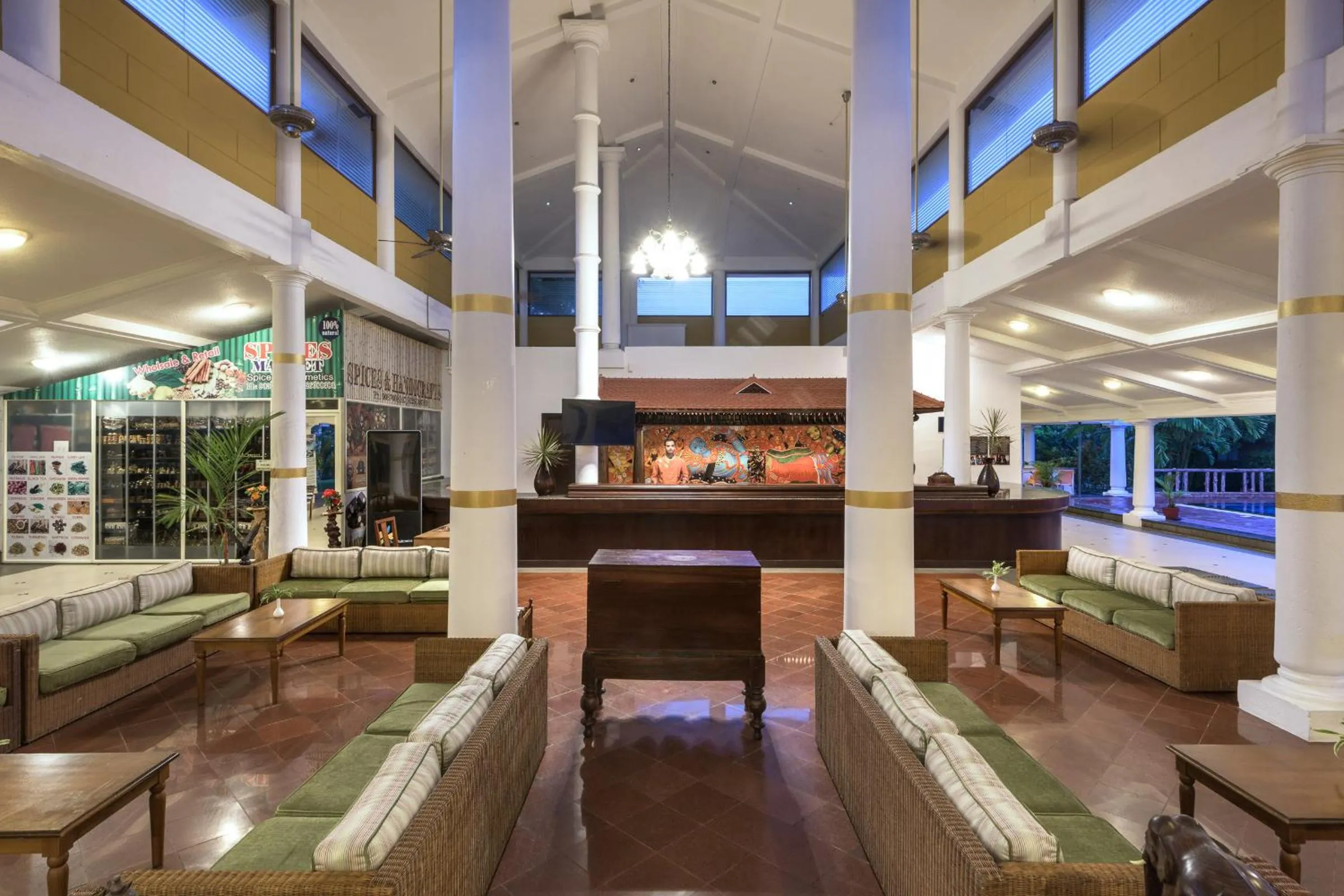 Lobby or reception in Club Mahindra Poovar