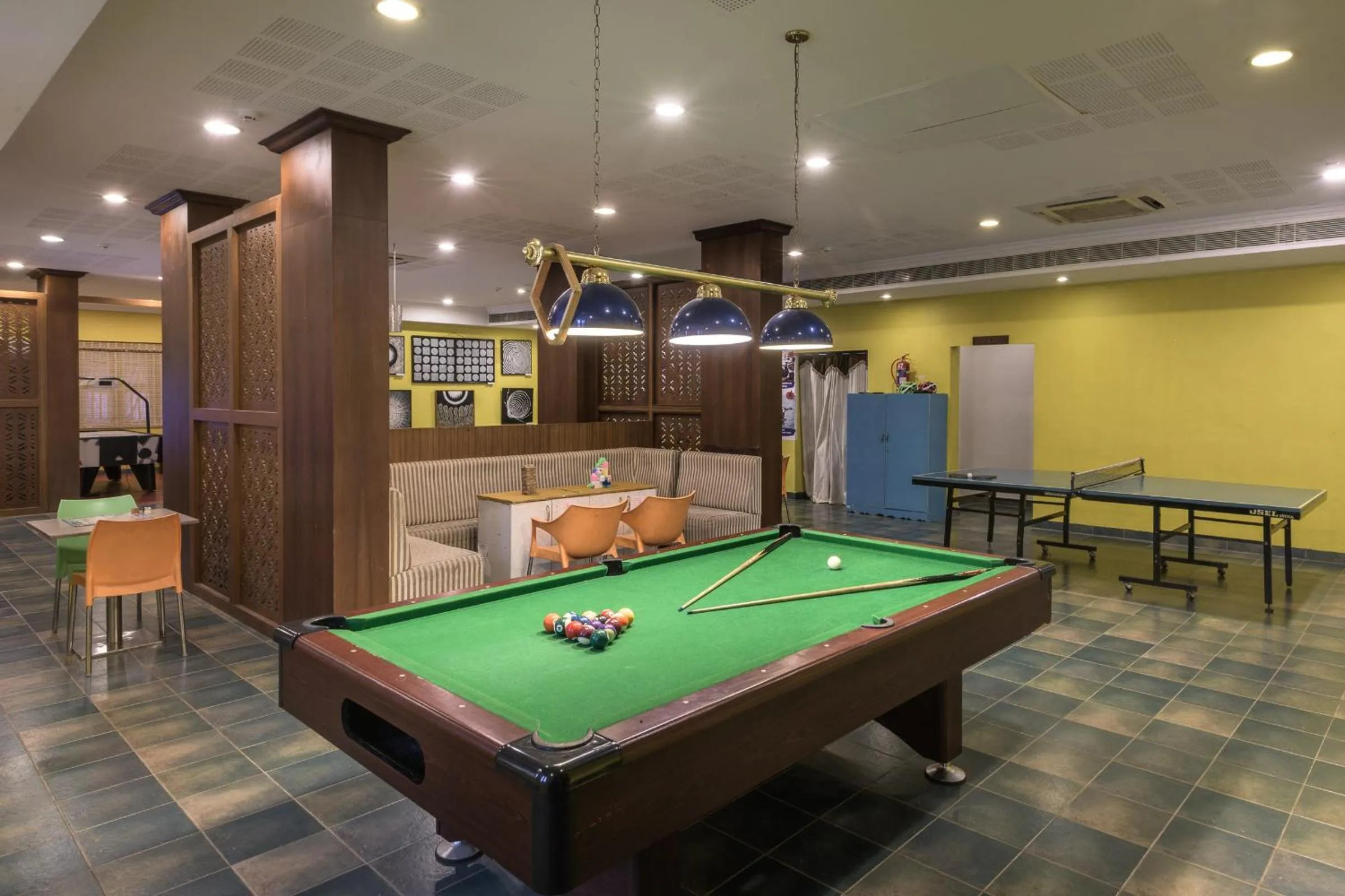 Billiard in Club Mahindra Poovar