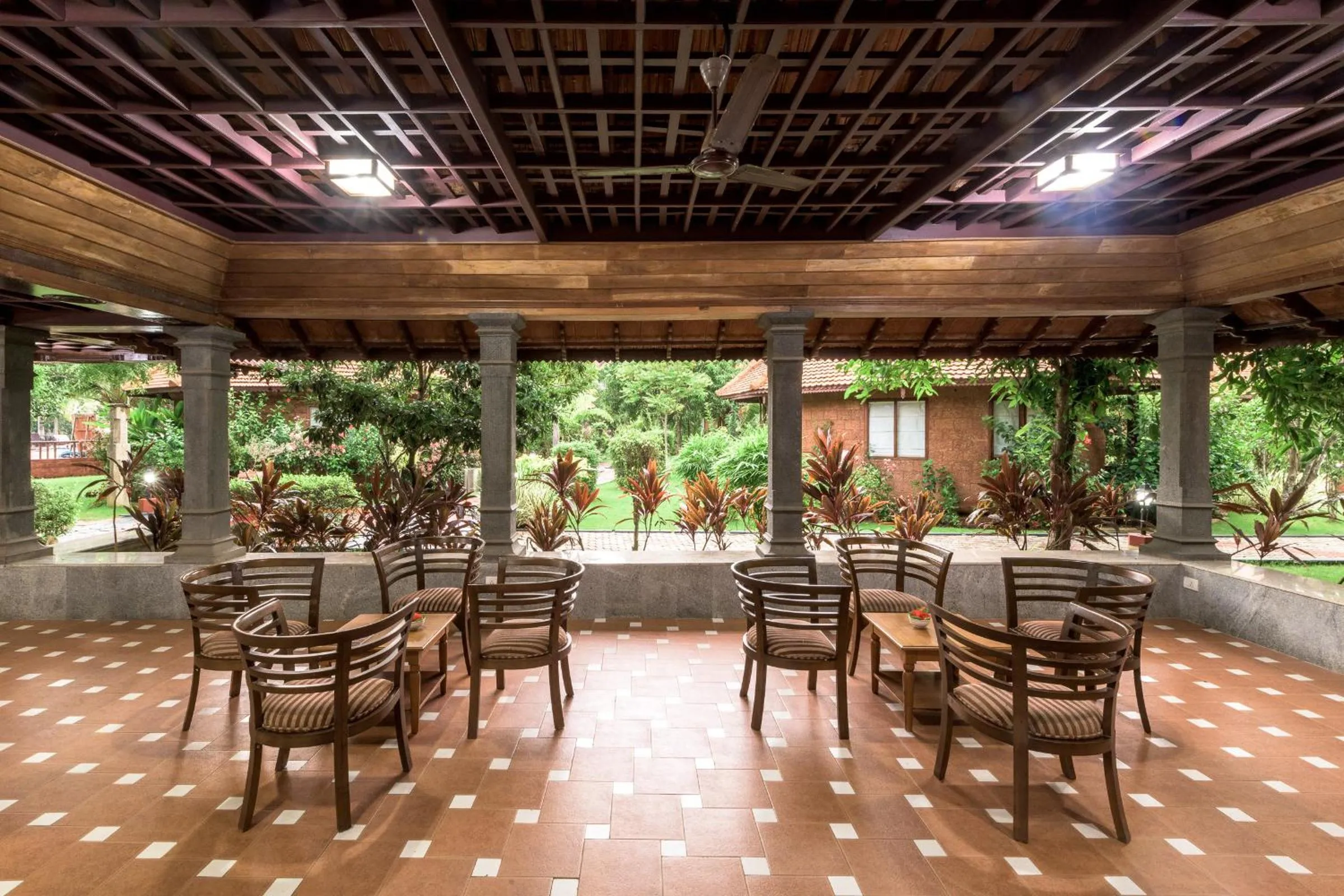 Seating area in Club Mahindra Poovar